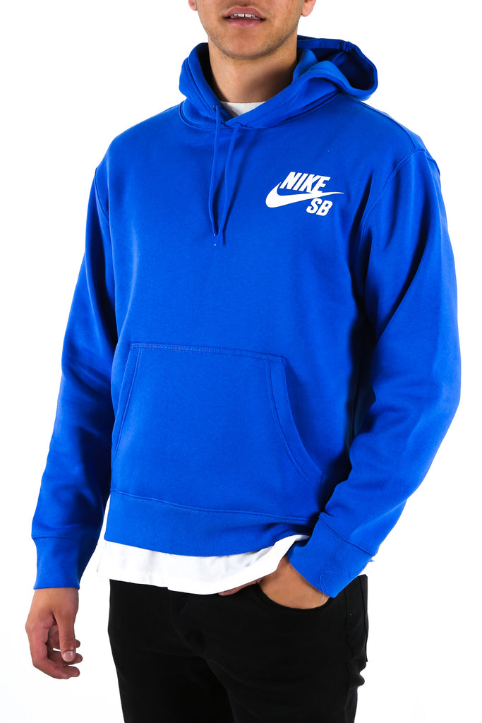 Nike sb icon light blue hoodie sales