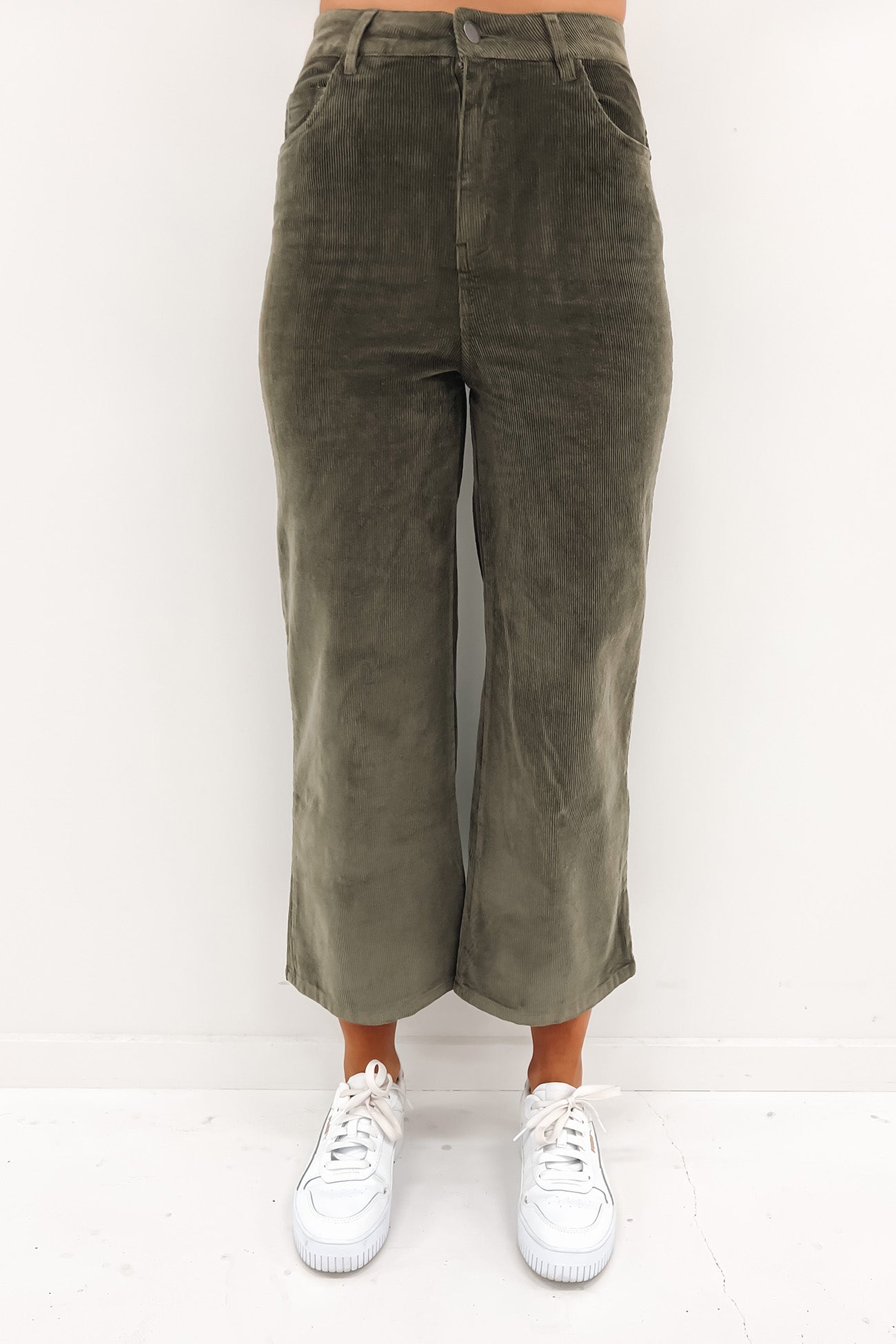 Camilla Cord Pant Khaki