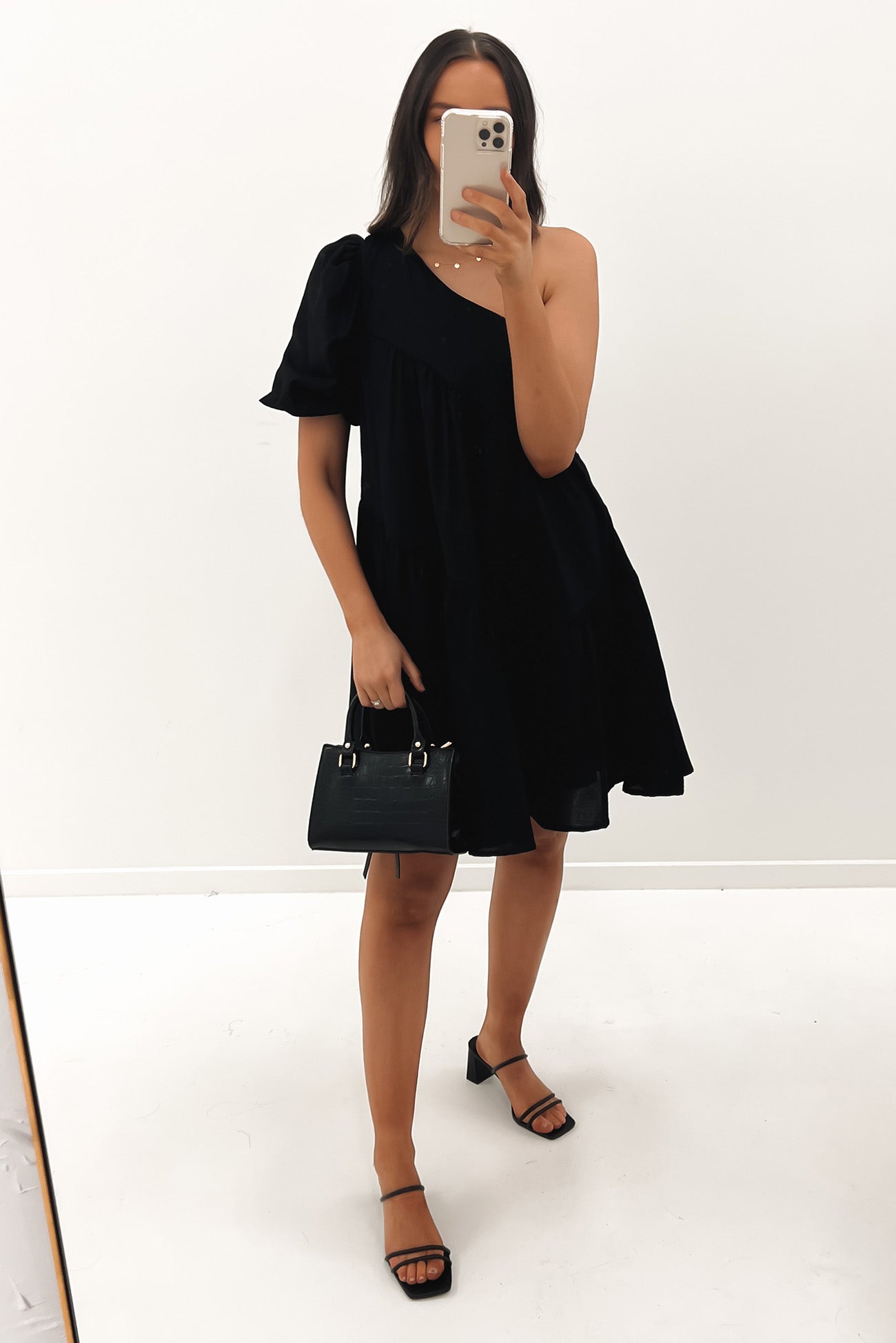 Chelsey Mini Dress Black
