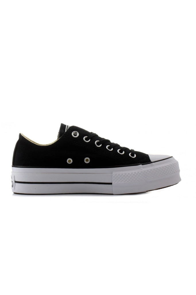Chuck Taylor All Star Canvas Lift Low Top Black Jean Jail
