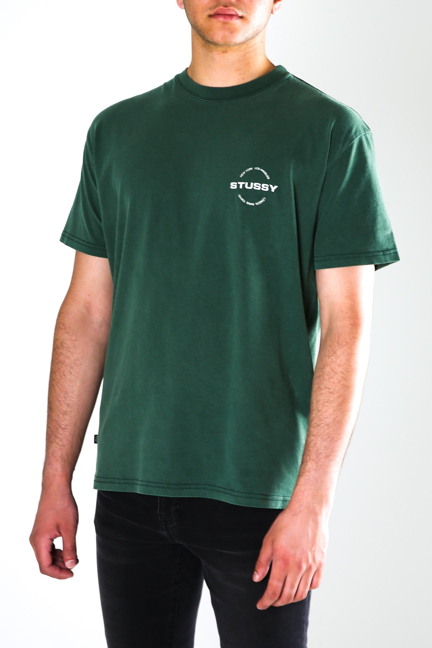 City Circle Short Sleeve Tee Pigment Forest