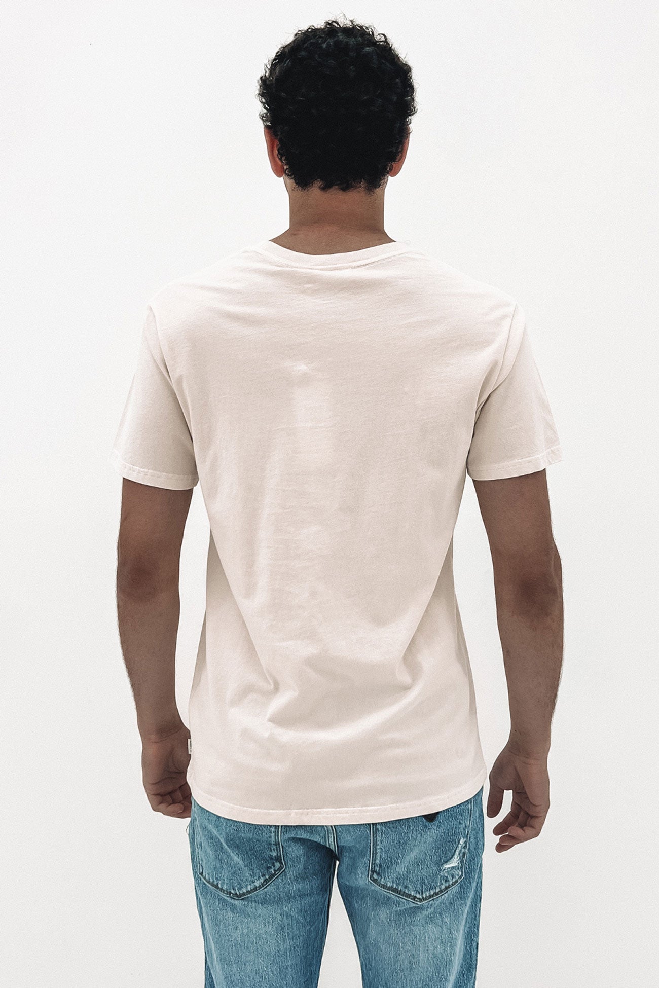 Classic Brand Tee Vintage White