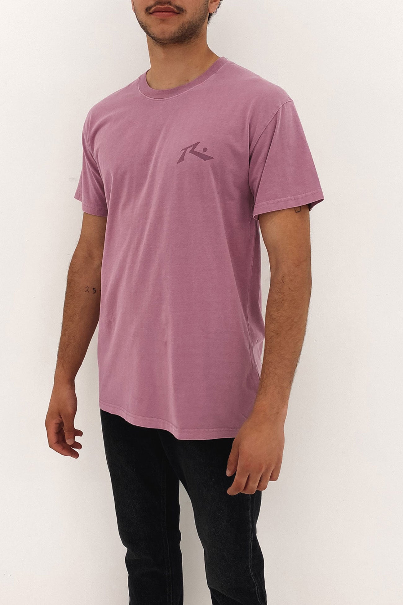 Comp Wash Short Sleeve Tee Elderberry