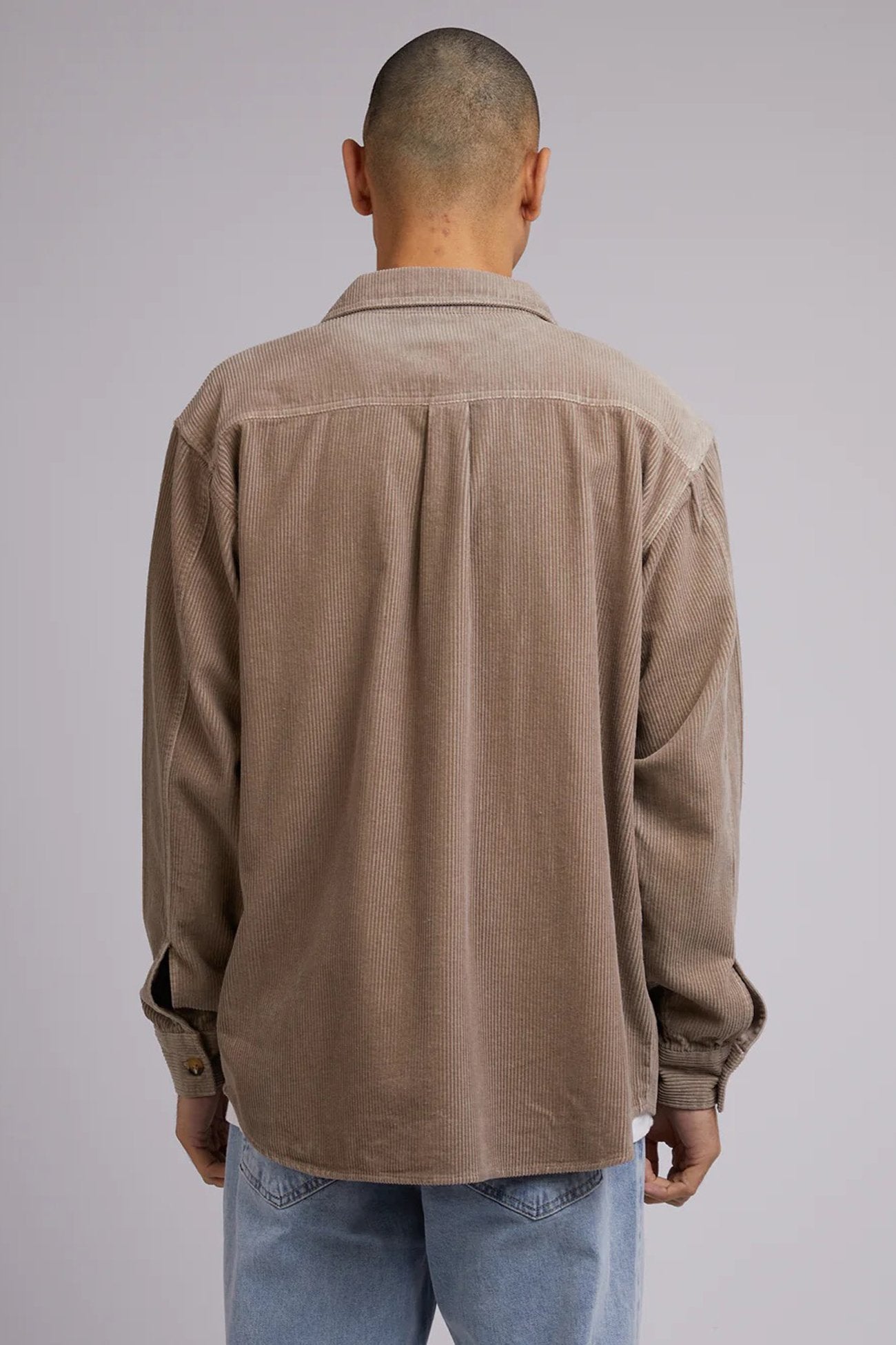 Cord Overshirt Mushroom