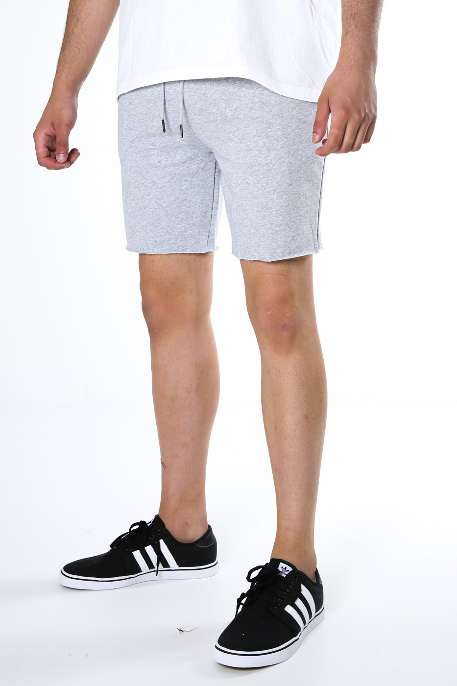 Core Fleece Short Grey Marle