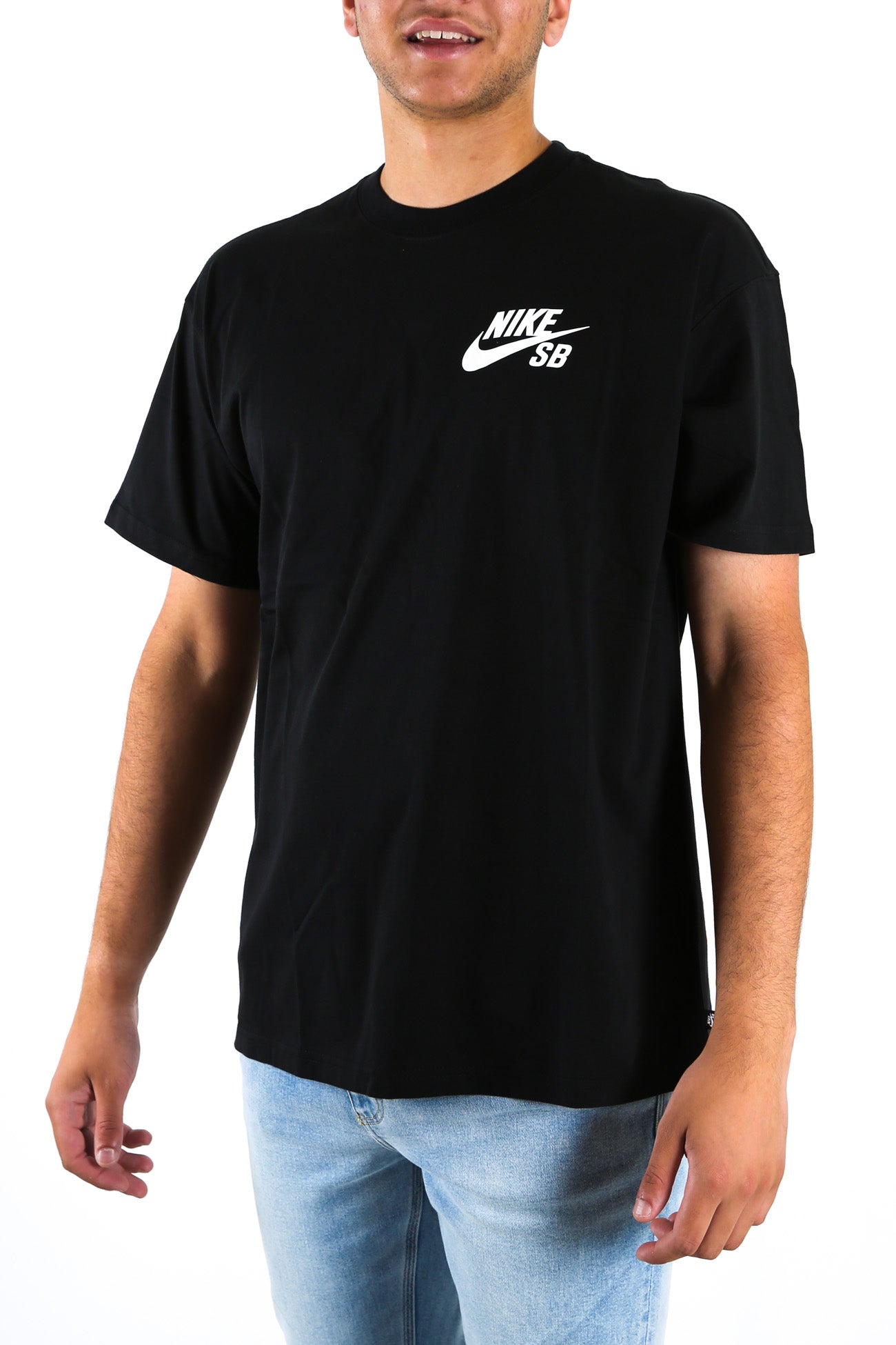 Nike SB Logo Skate Tee Black
