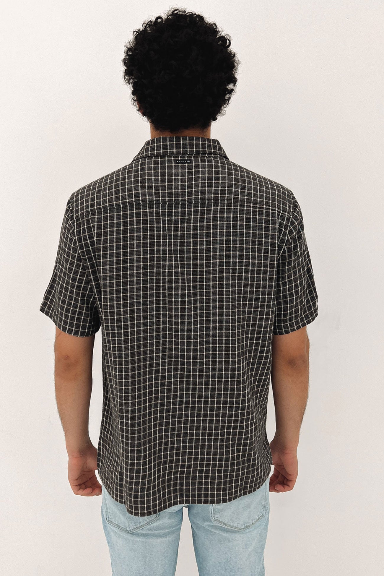 Datsun Check Shirt Coal
