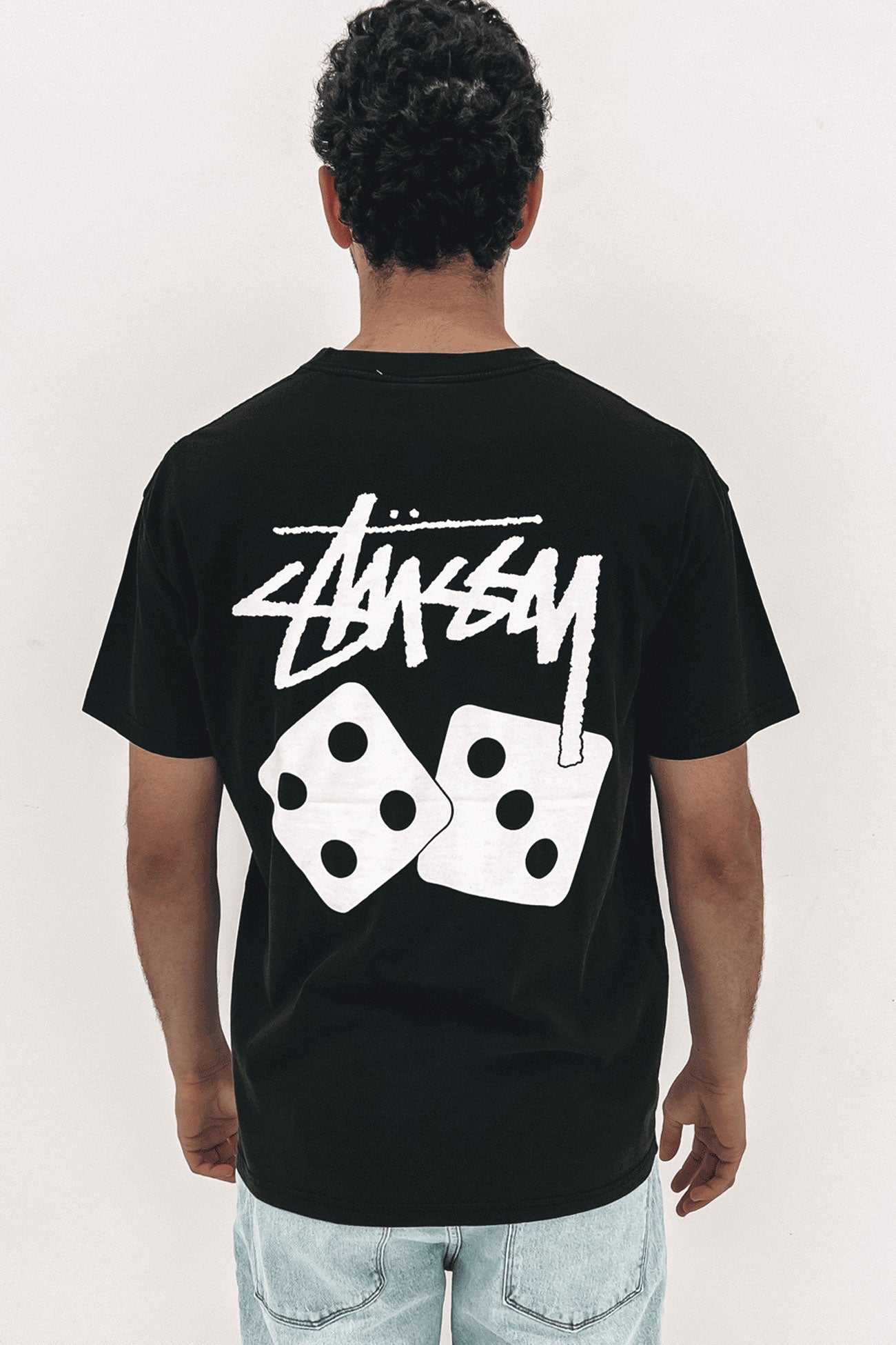 Dice 50/50 Short Sleeve Tee Pigment Black