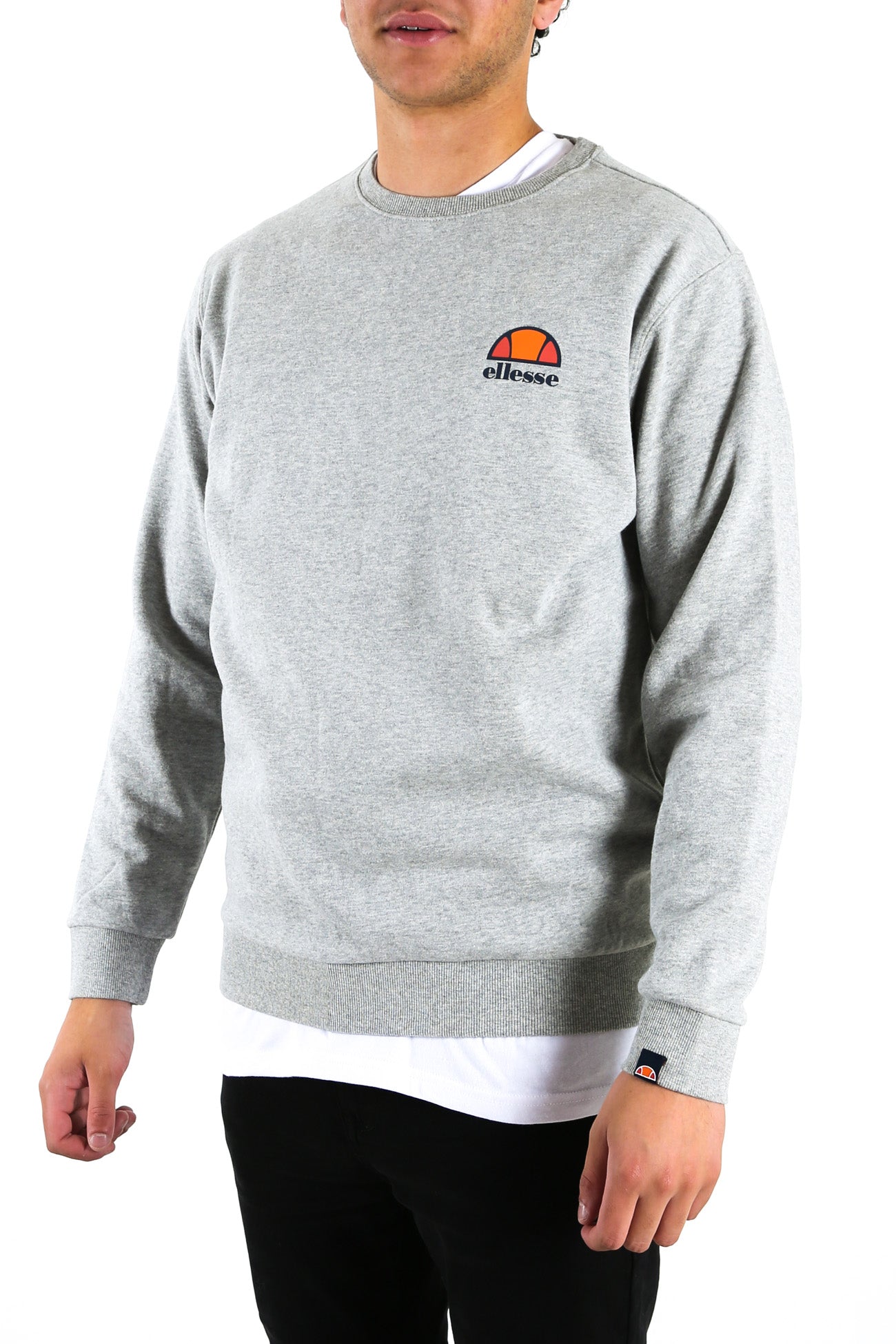 Diveria Crew Sweatshirt Grey Marle