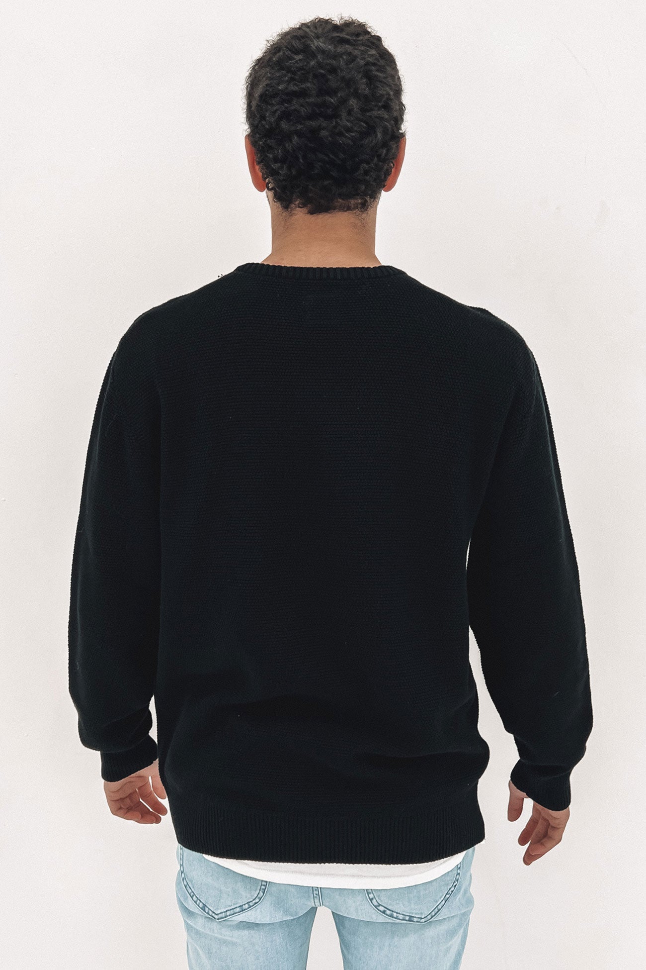 Duke Crew Knit Black