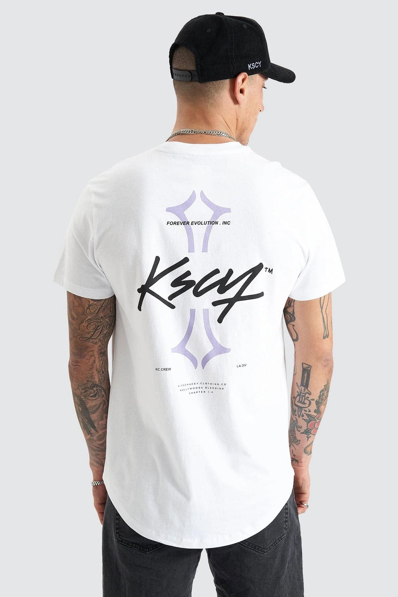 Ecuclid Dual Curved Tee White