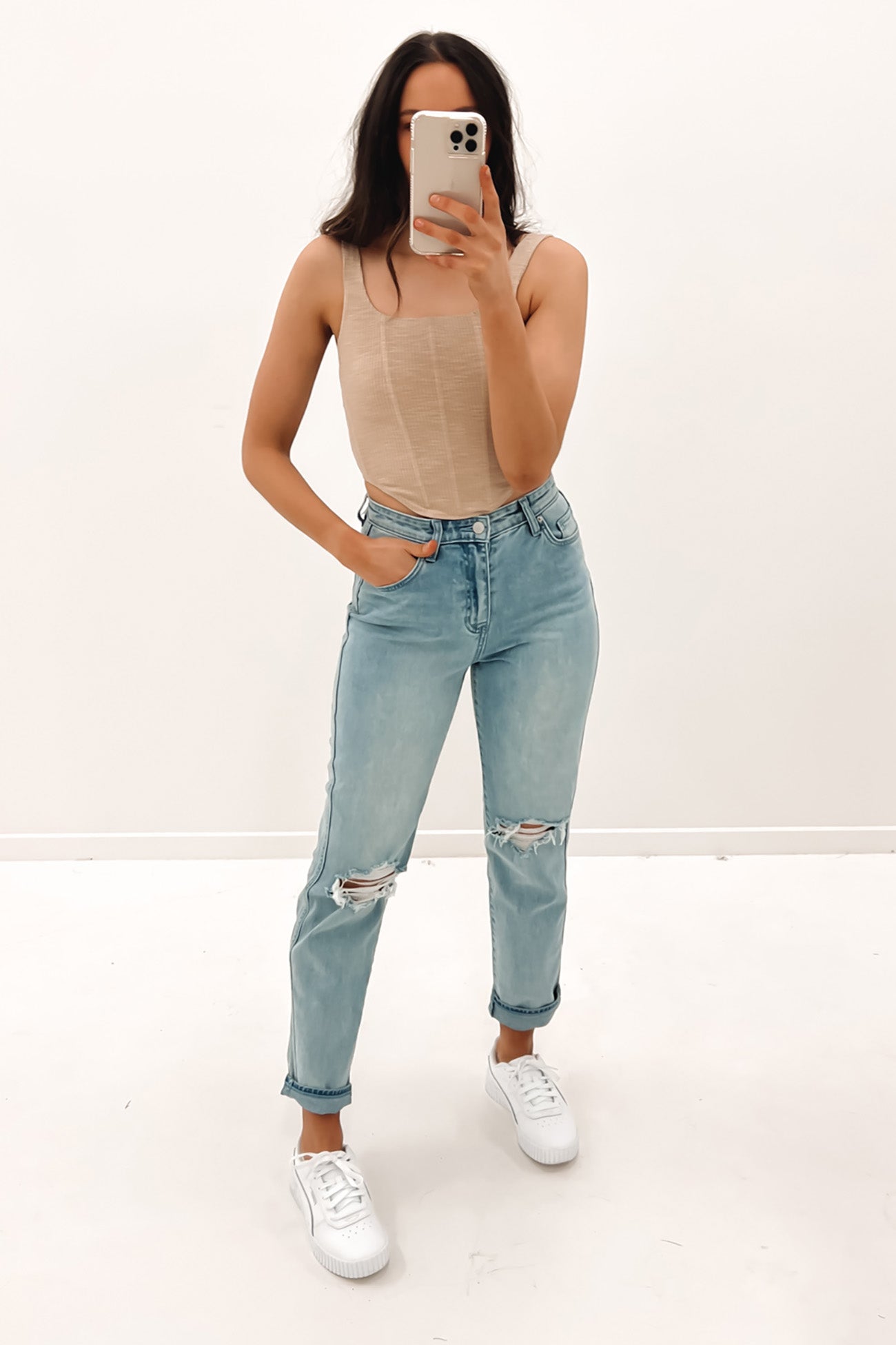Eden Corset Top Natural