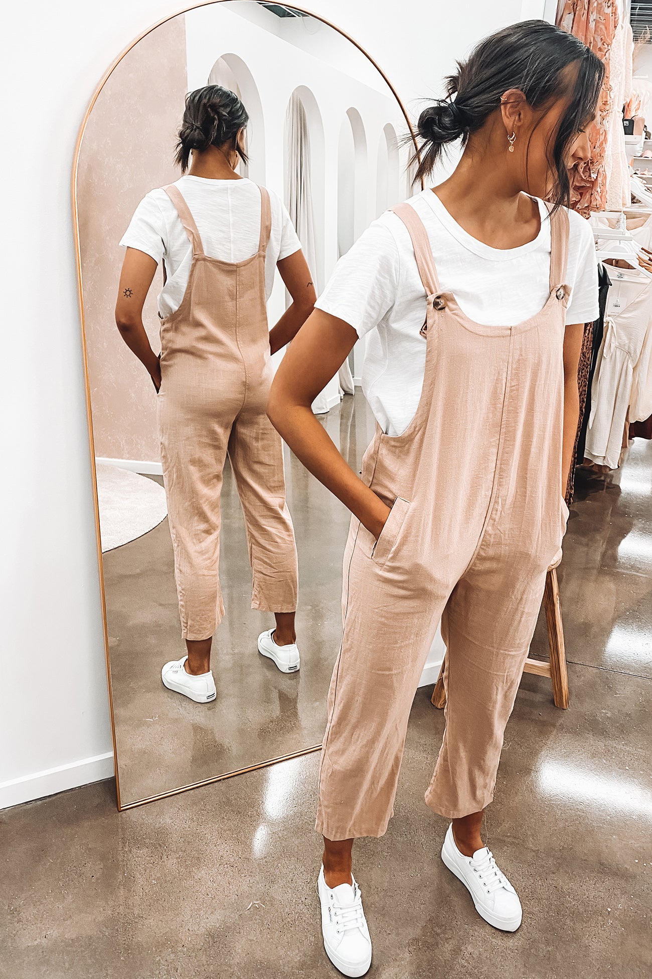 Elias Jumpsuit Blush
