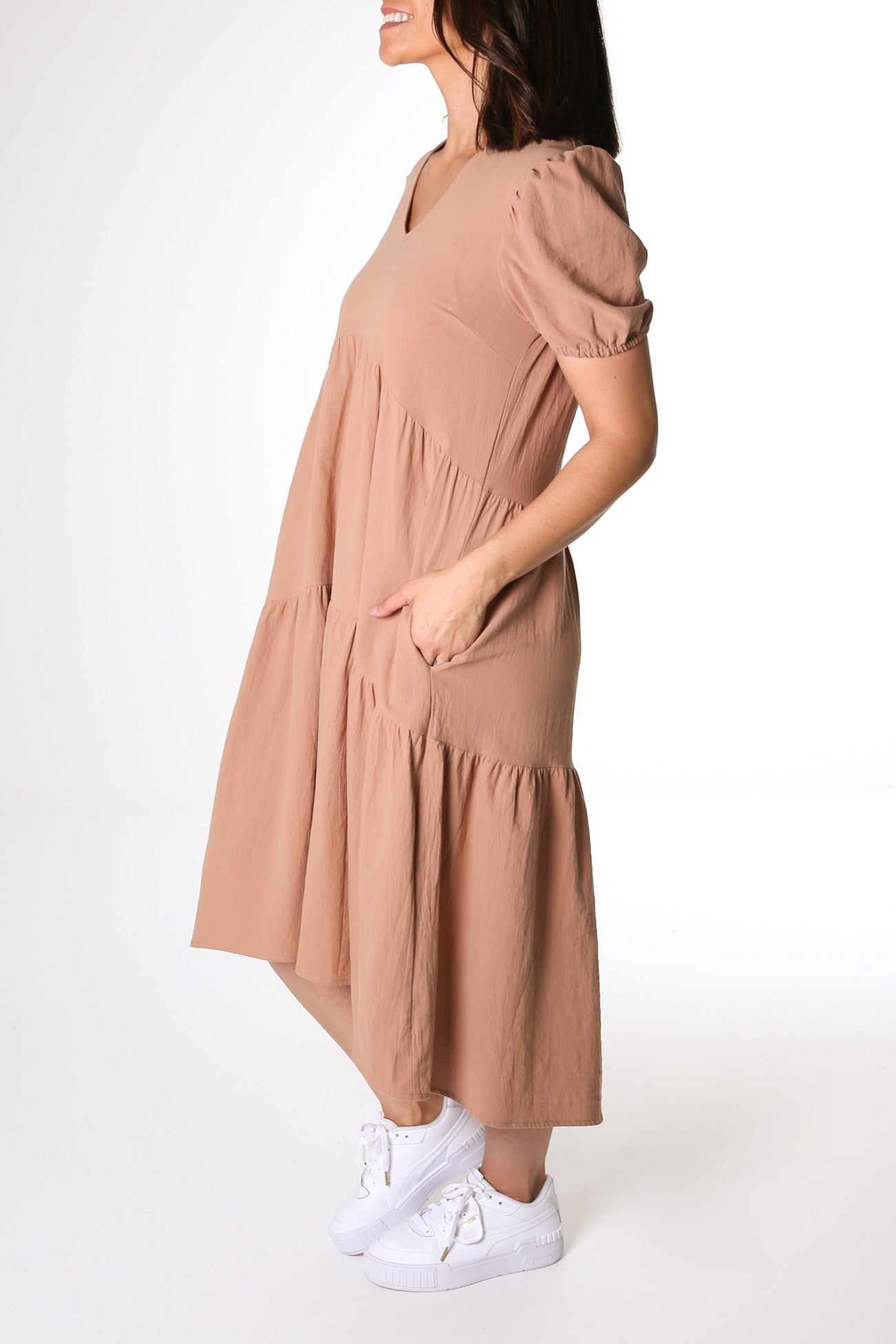 Elsie Dress Toffee