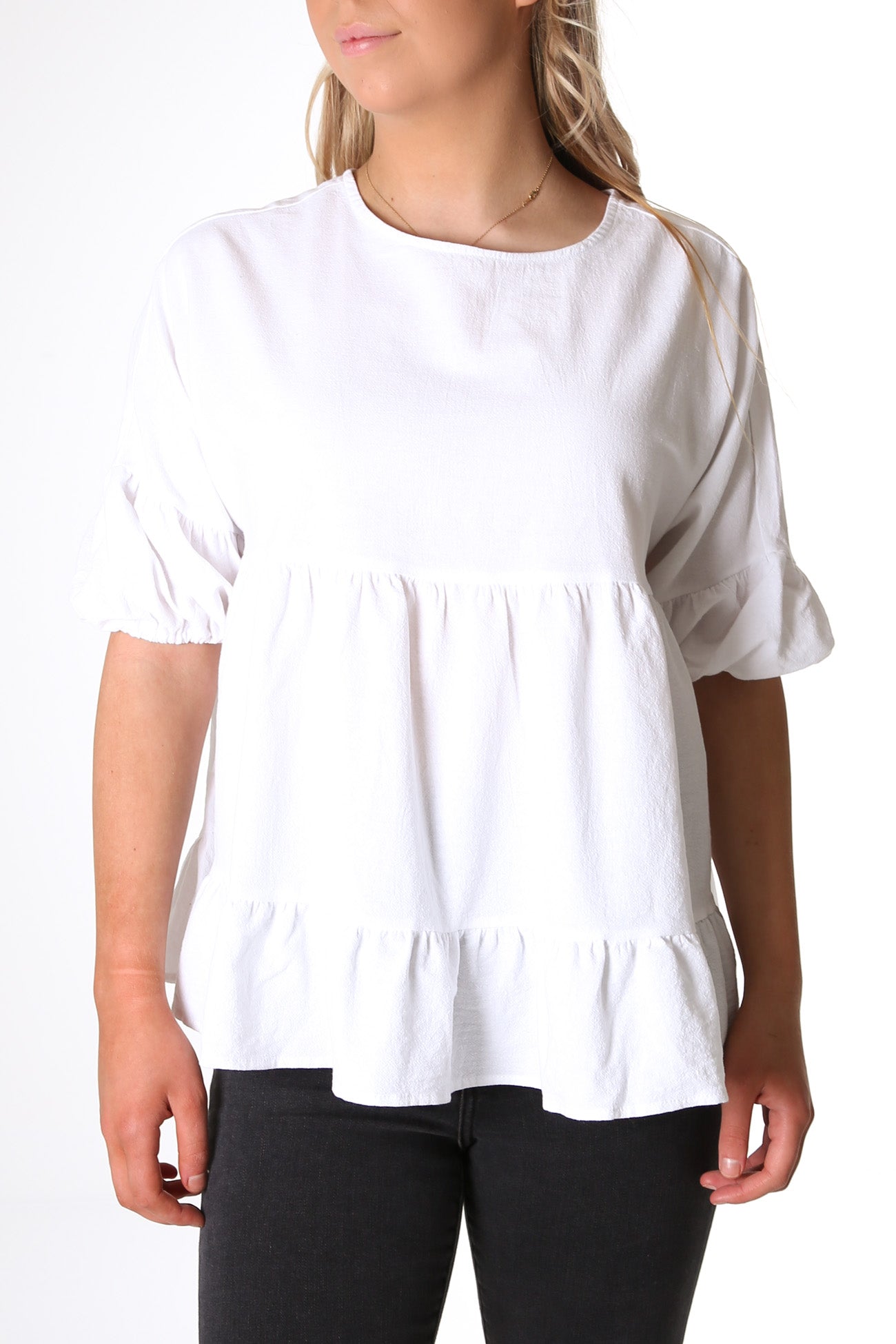 Elsie Top White