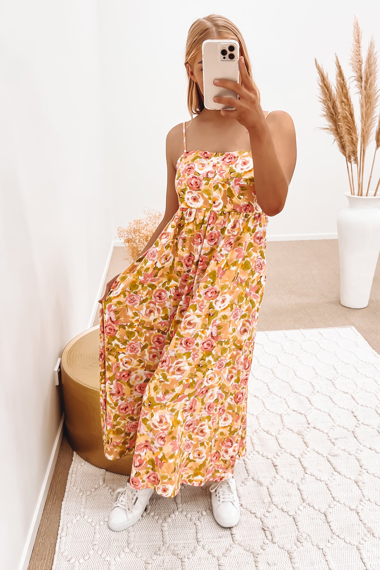 Emmy Midi Dress Floral
