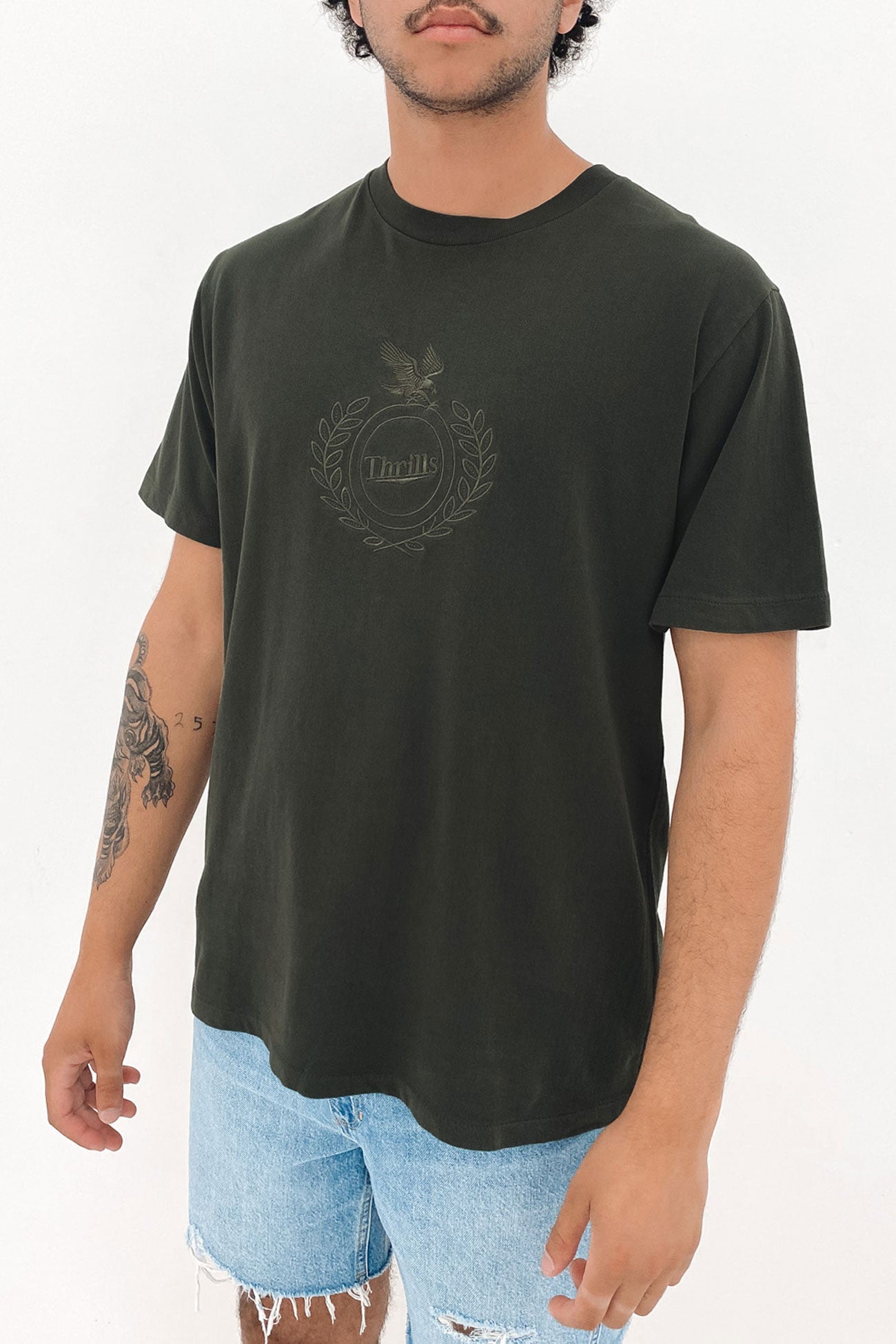 Engineered For Speed Merch Fit Tee Oil Green