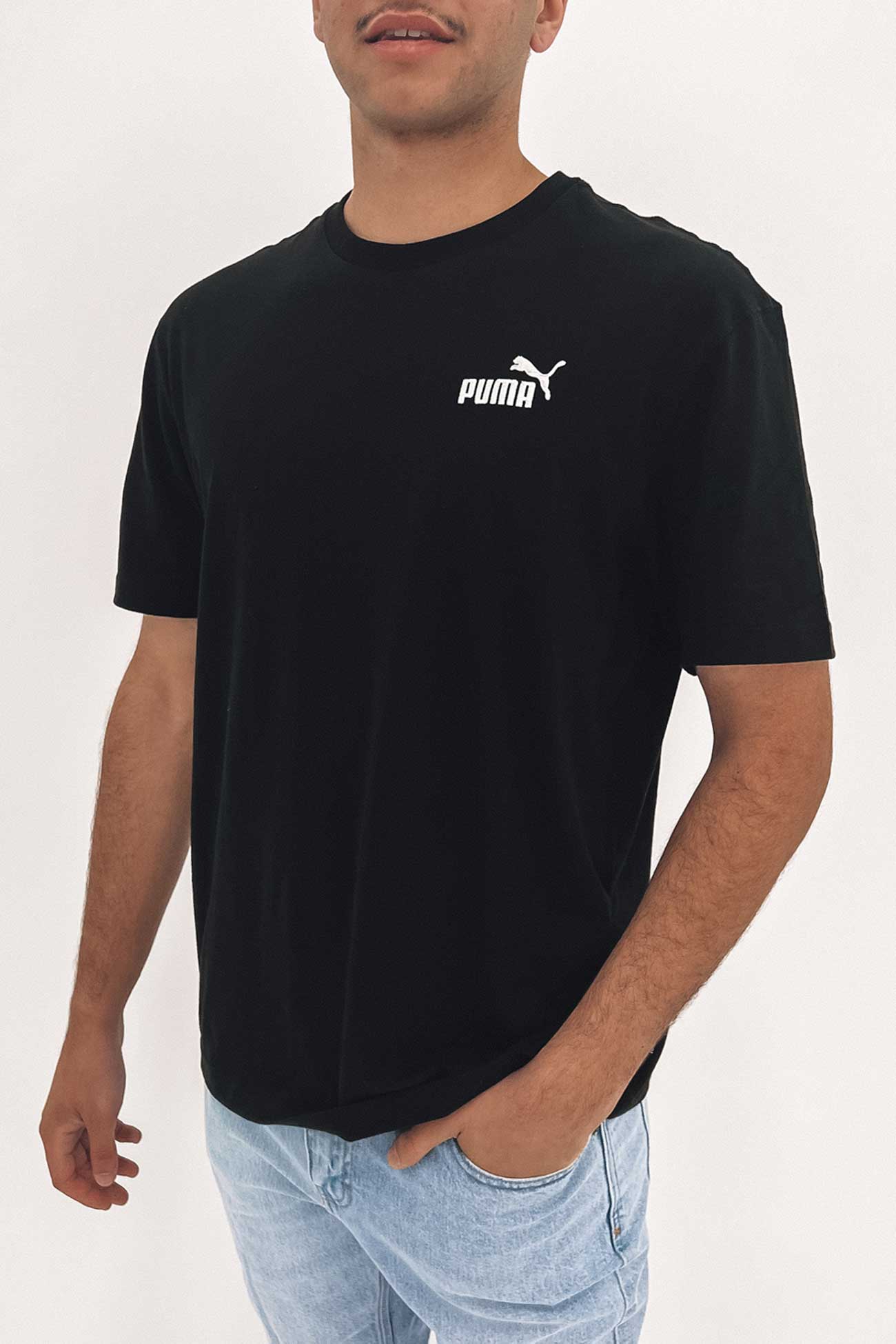 Essentials+ Relaxed Tee Puma Black