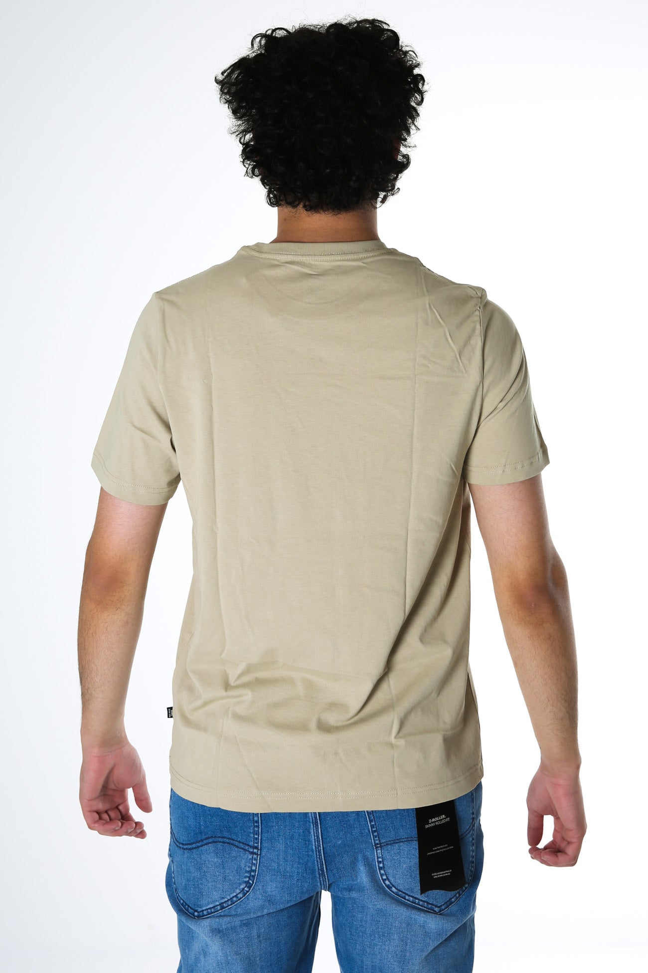 Essentials Logo Tee Spray Green