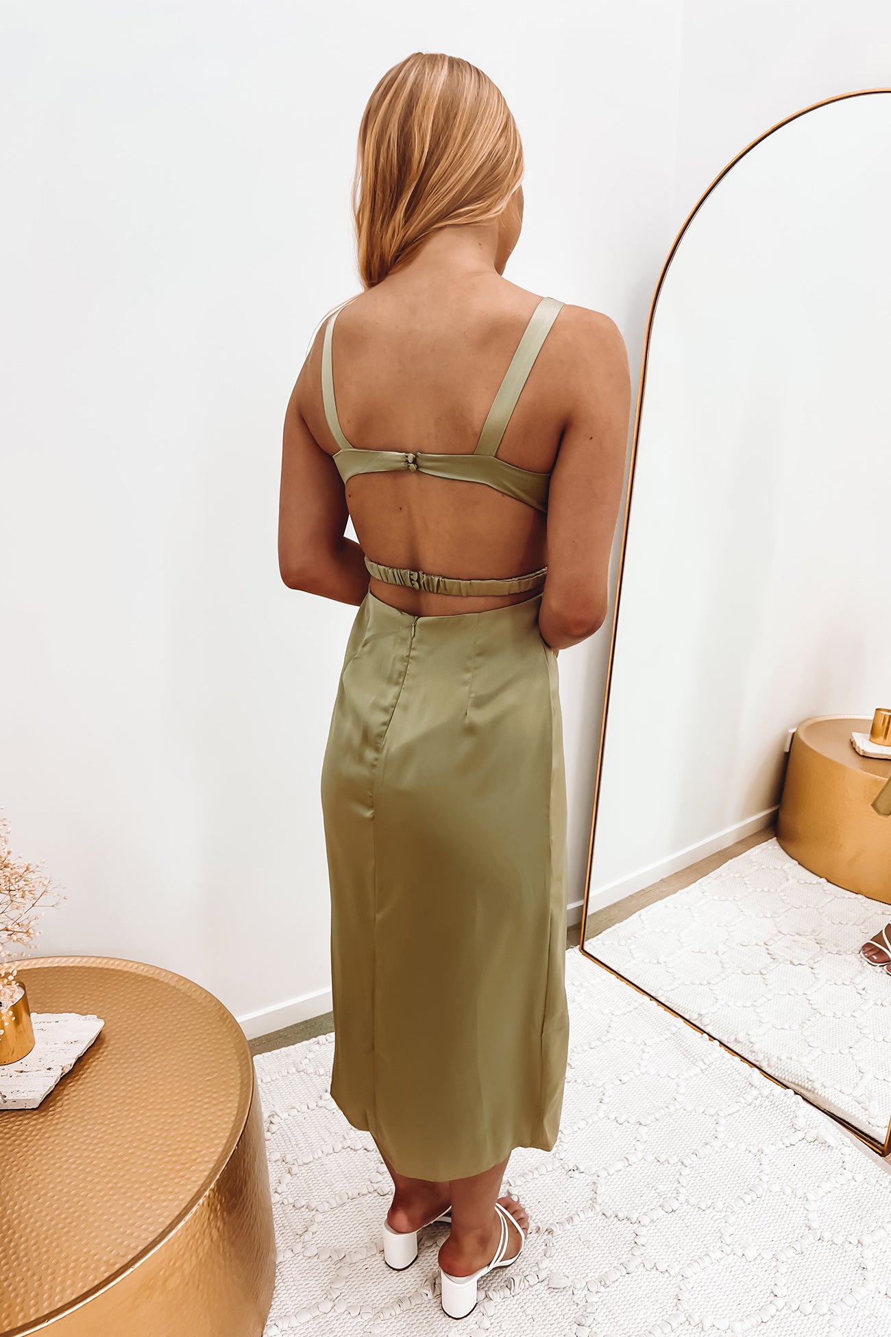 Etta Midi Dress Green