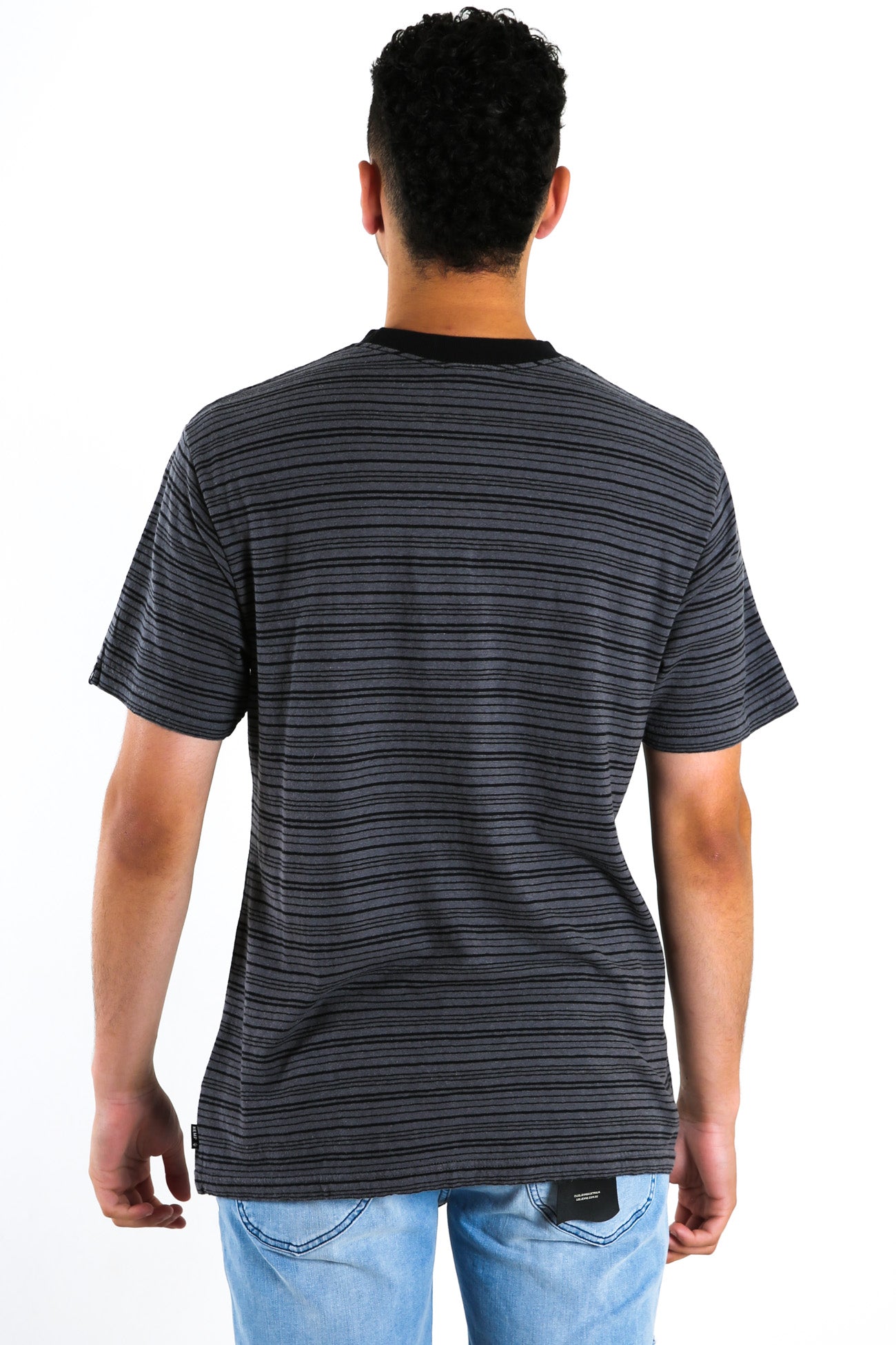 Exit Hemp Retro Fit Tee Gunmetal
