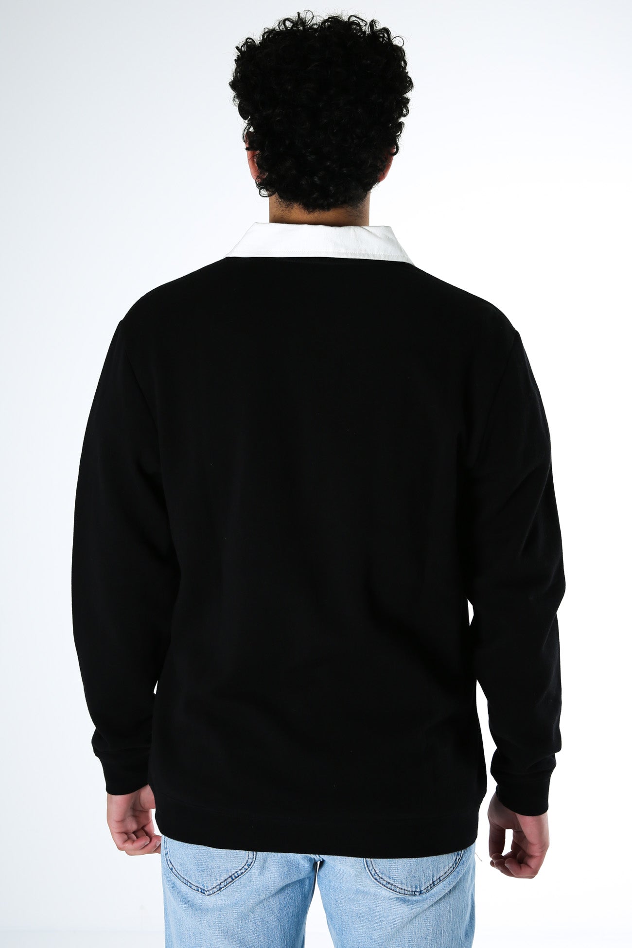 Fastlane Collar Crew Fleece Black
