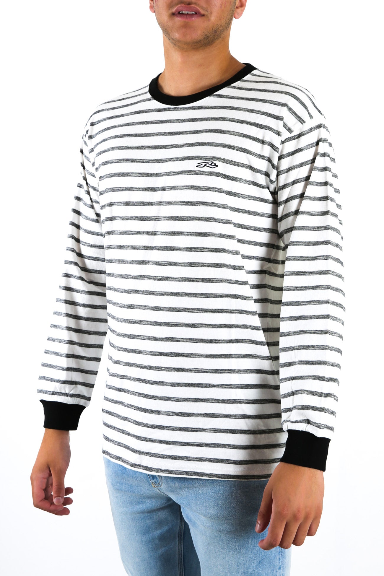 Frenzy Long Sleeve Tee White