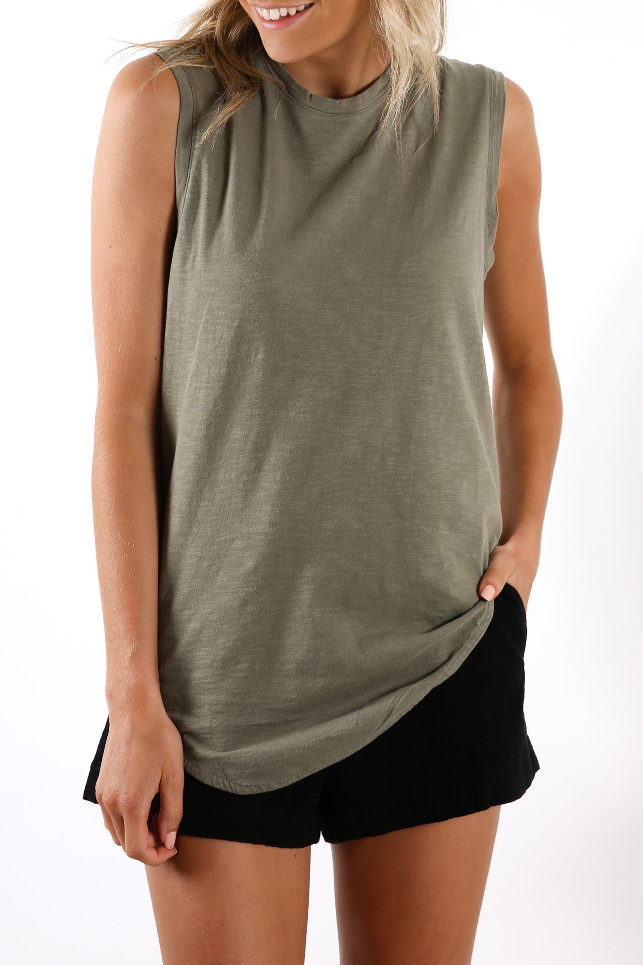 Freycinet Tank Khaki