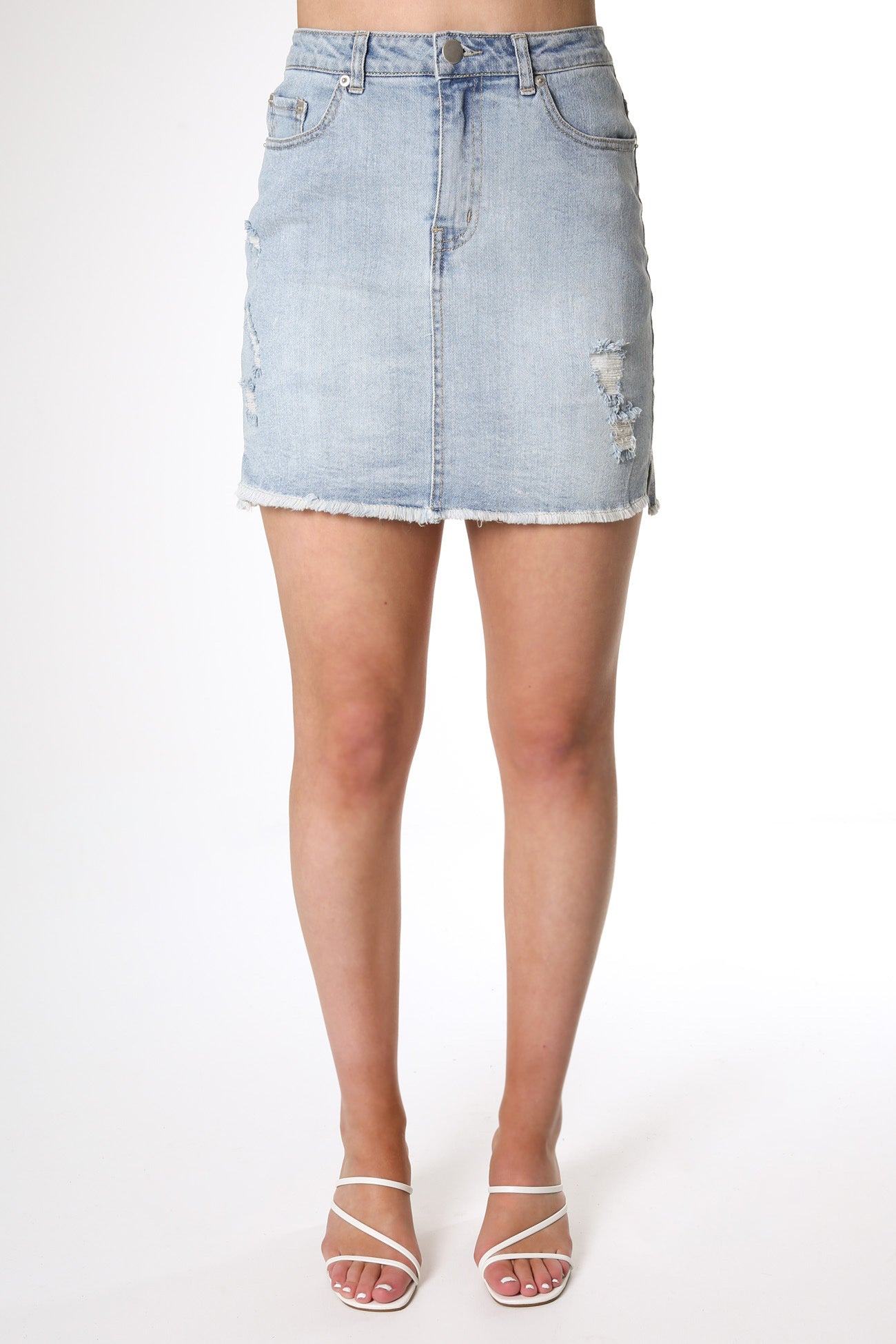 Frida Skirt Indigo Wash