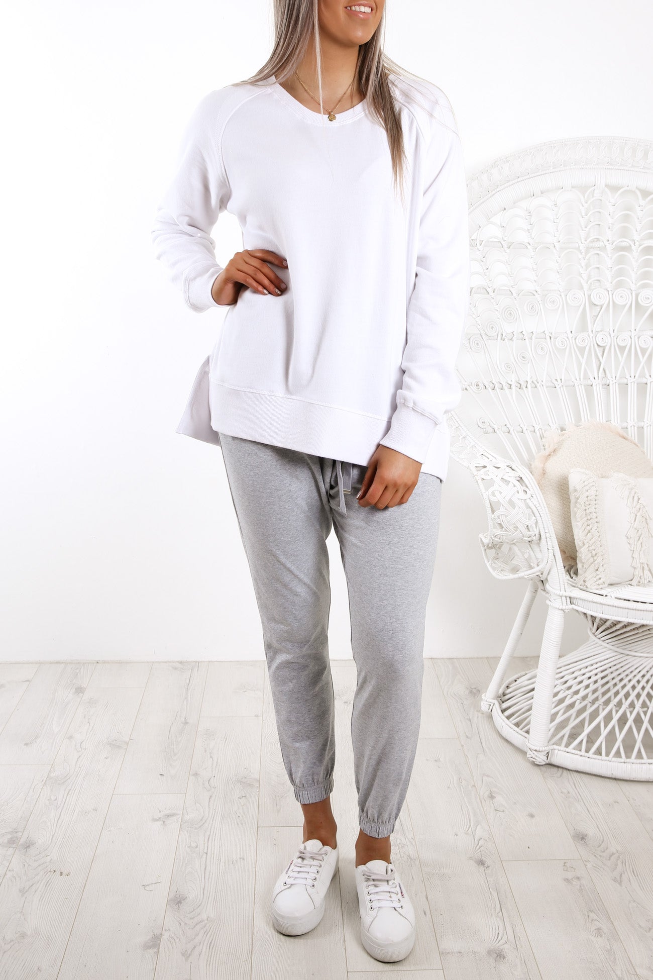 Fundamental Sydney Crew White