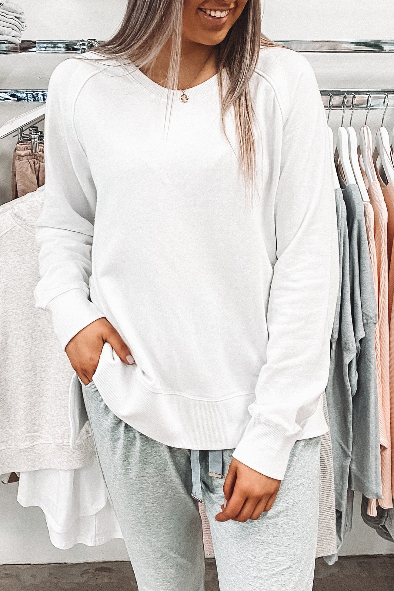 Fundamental Sydney Crew White