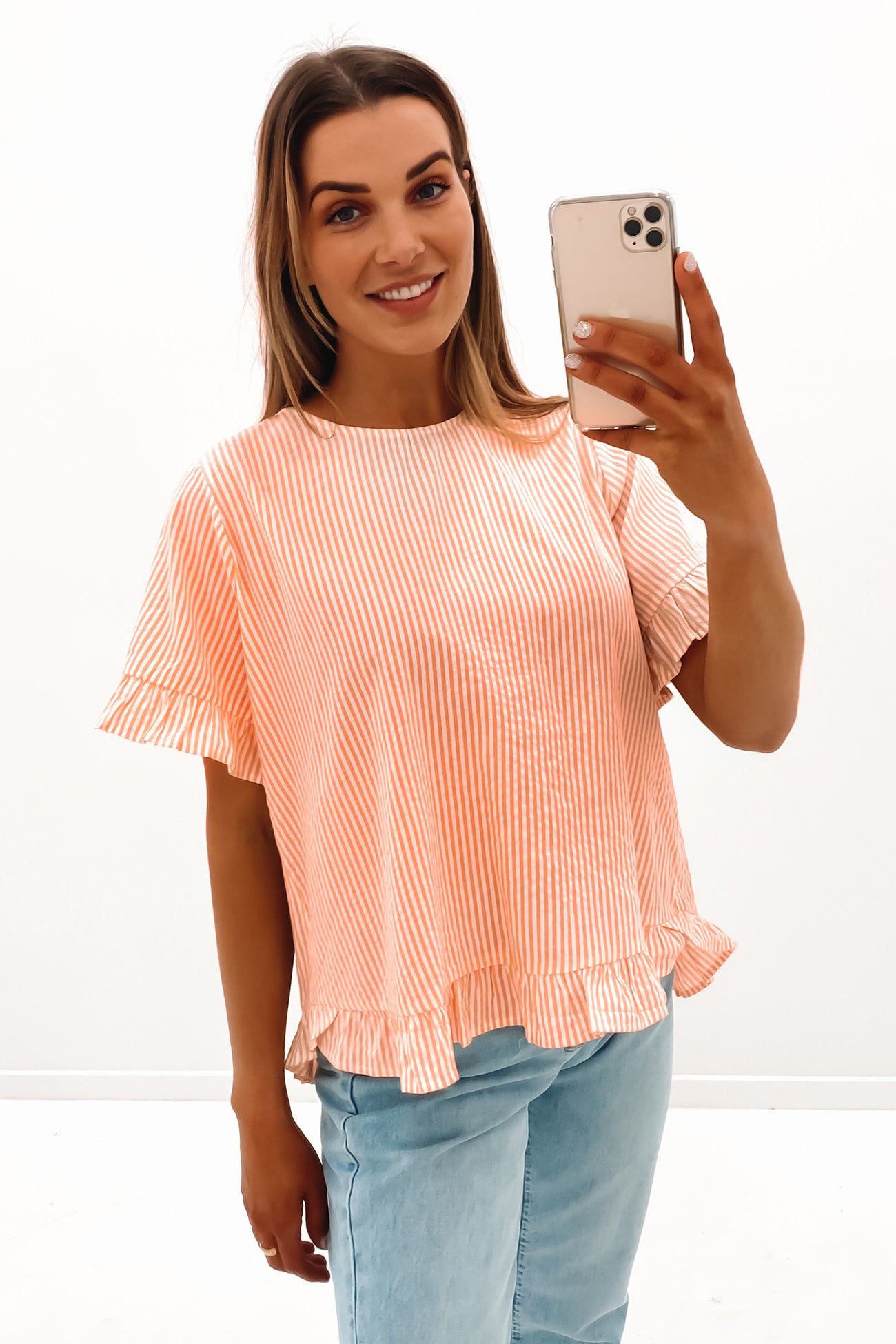 Gigi Top Coral
