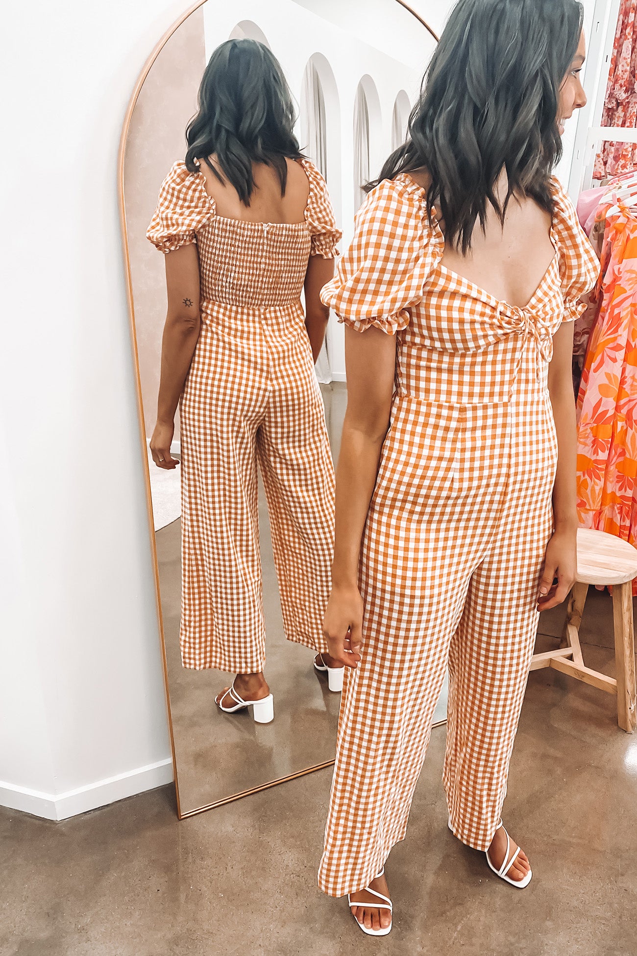 Greyson Jumpsuit Orange