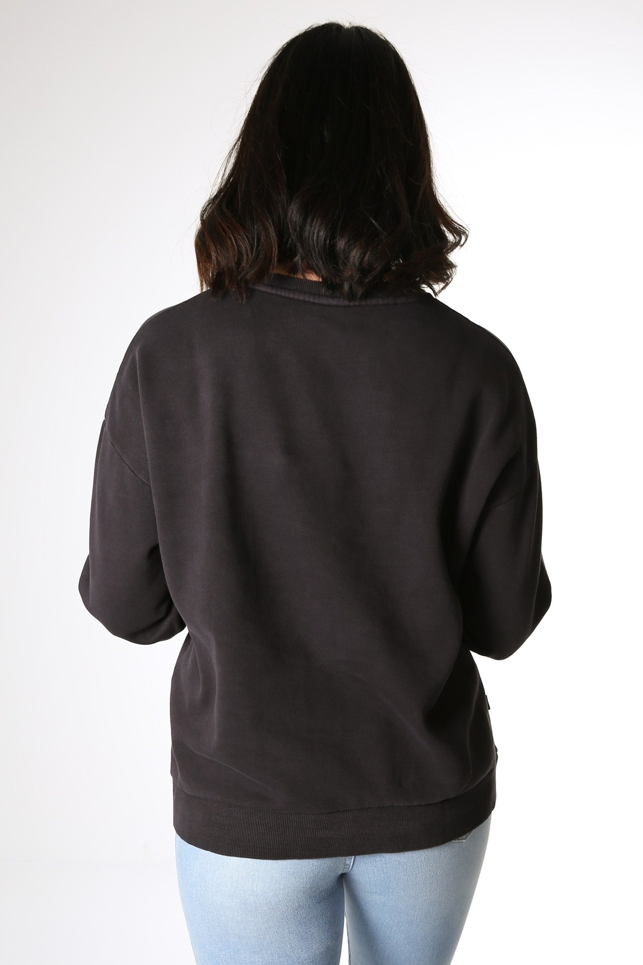 Harlow Crew Washed Black