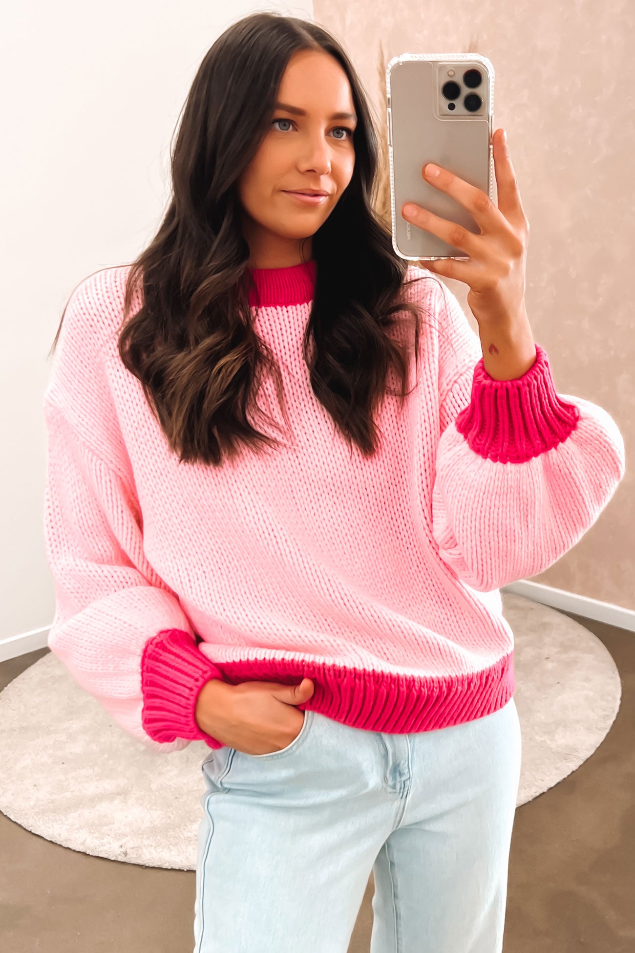 Heidi Knit Pink