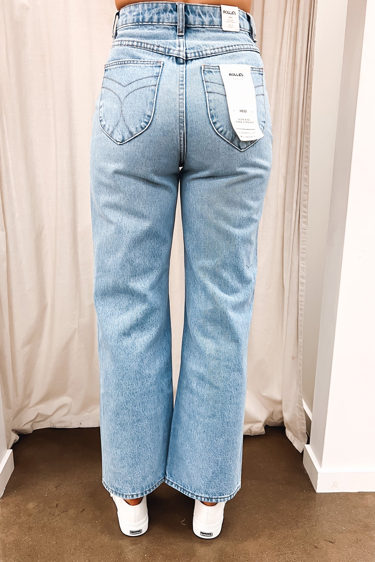 Heidi Ankle Jean Old Stone