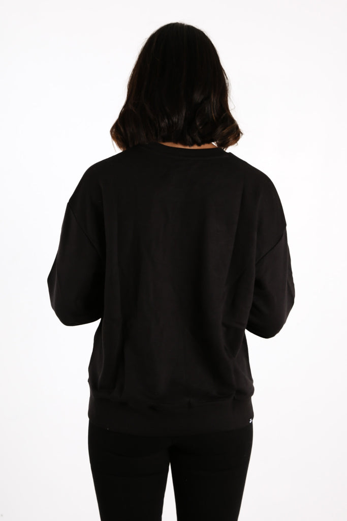 Her Crew Neck Sweater Puma Black