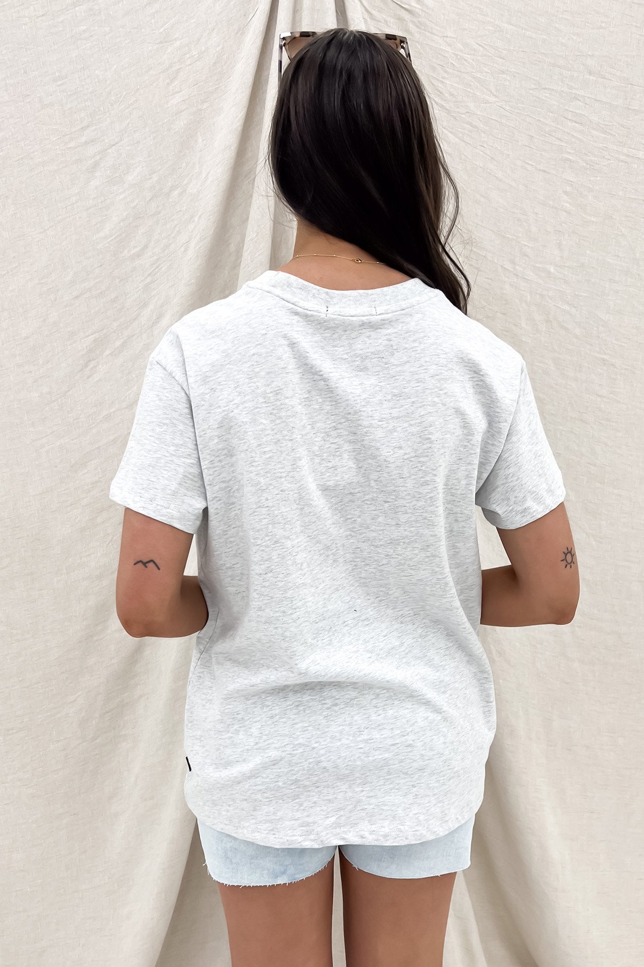 Heritage Tee Snow Marle