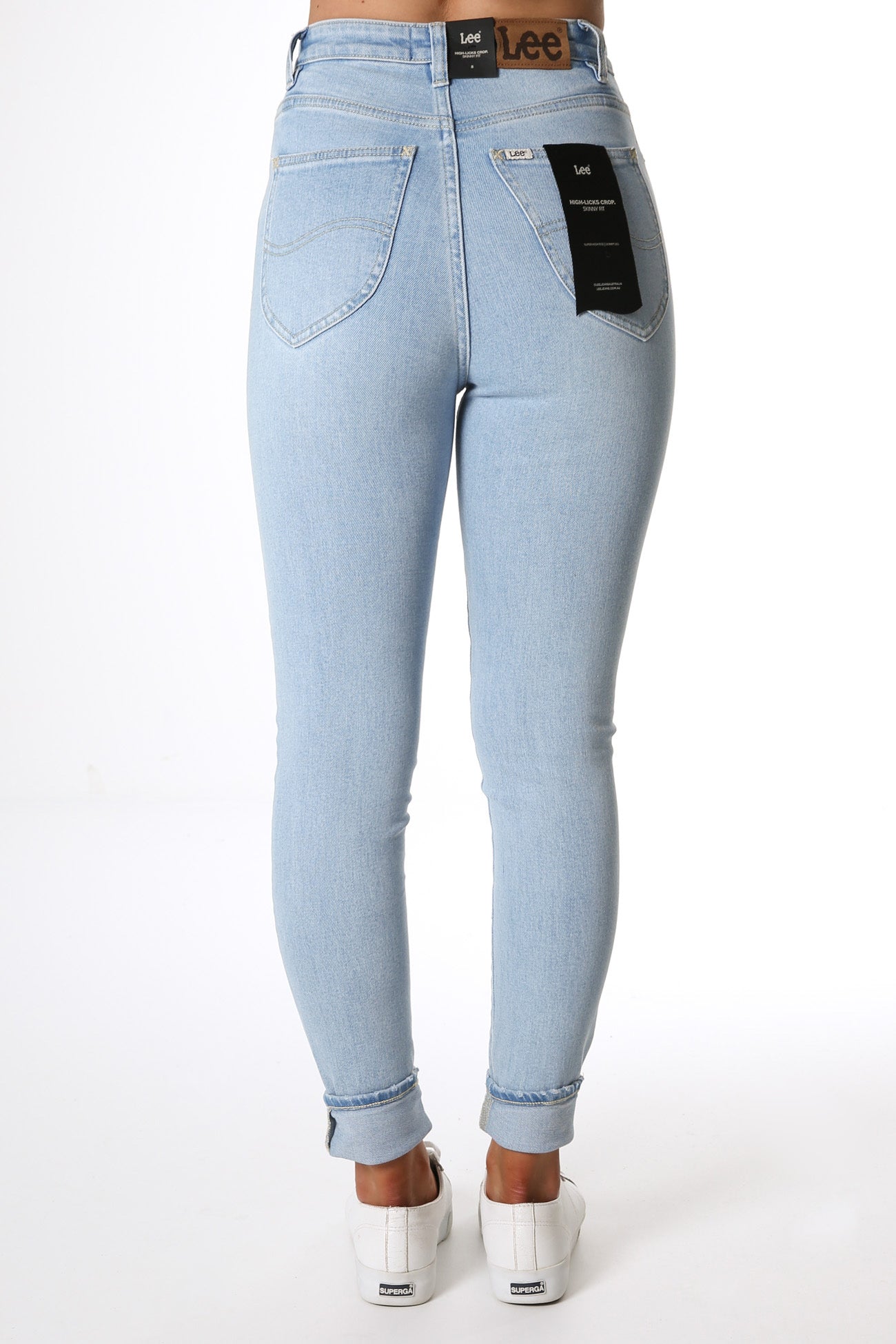 High Licks Crop Skinny Jean Strike A Chord