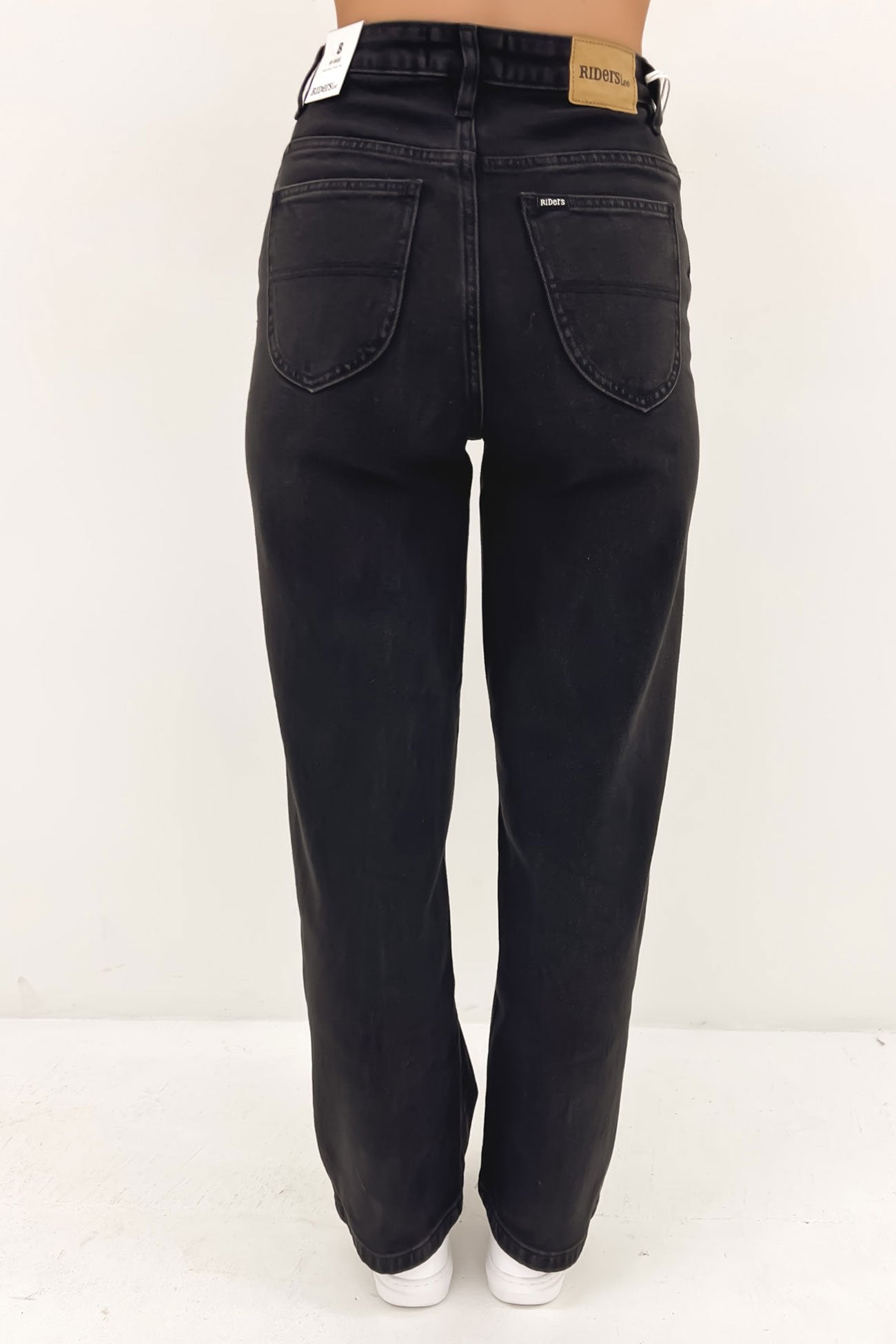 Hi Wide Leg Jean Vintage Black