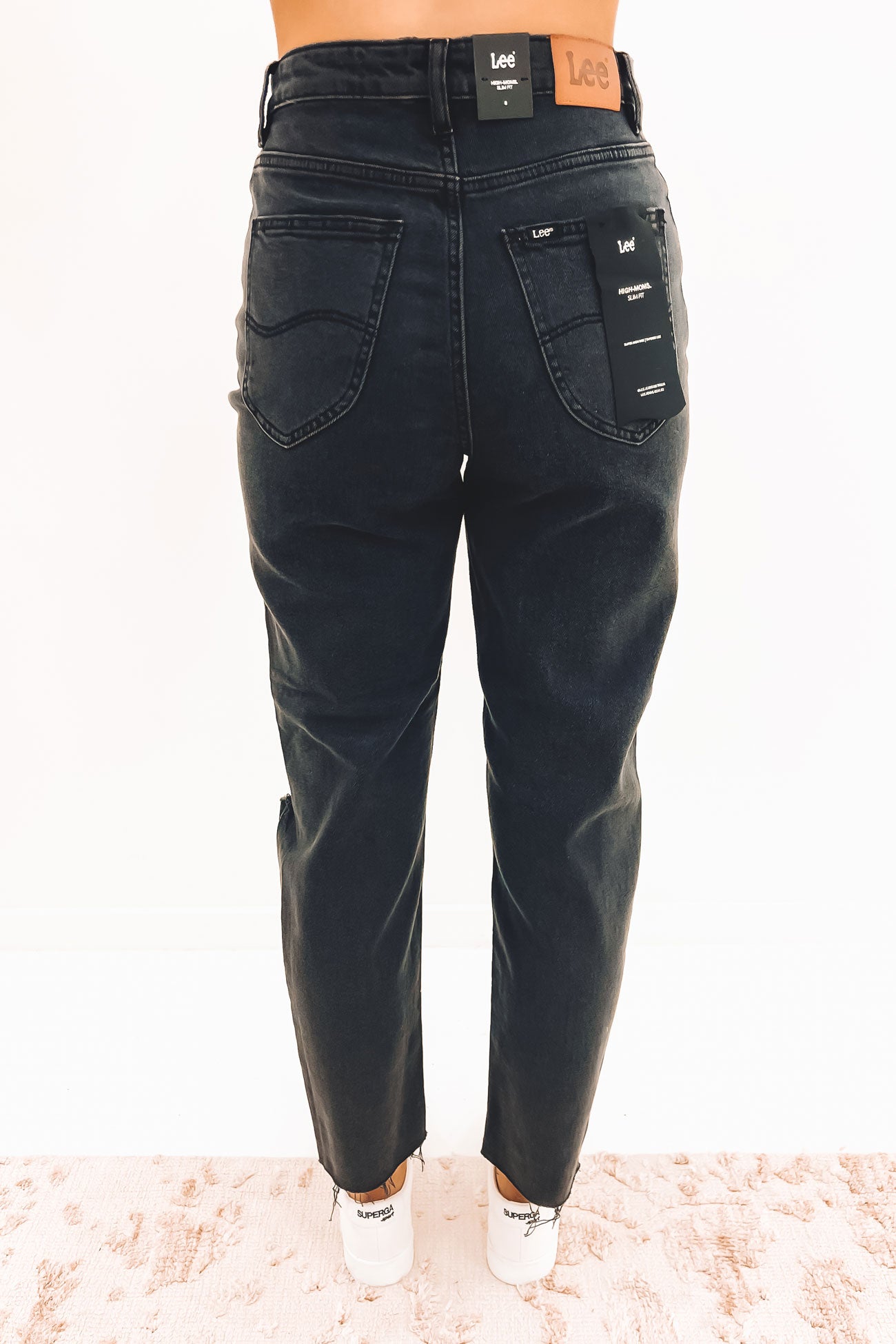 High Moms Slim Jean Infinity Rip