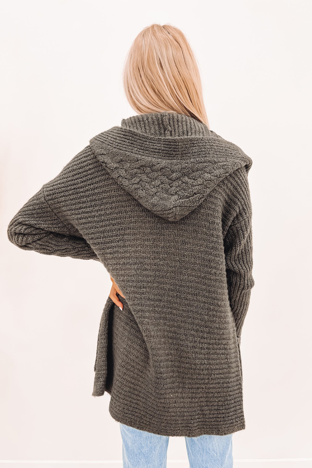 Homeward Bound II Cardigan Heather Black