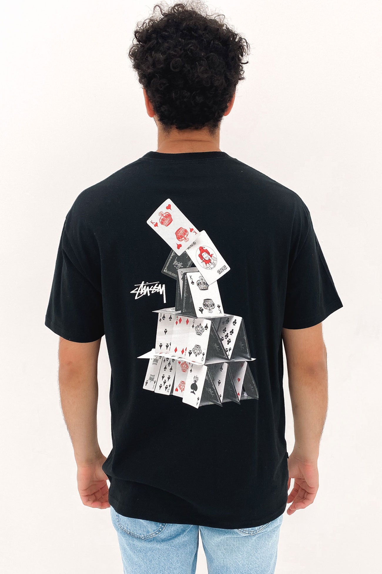 House Of Cards Short Sleeve Tee Black