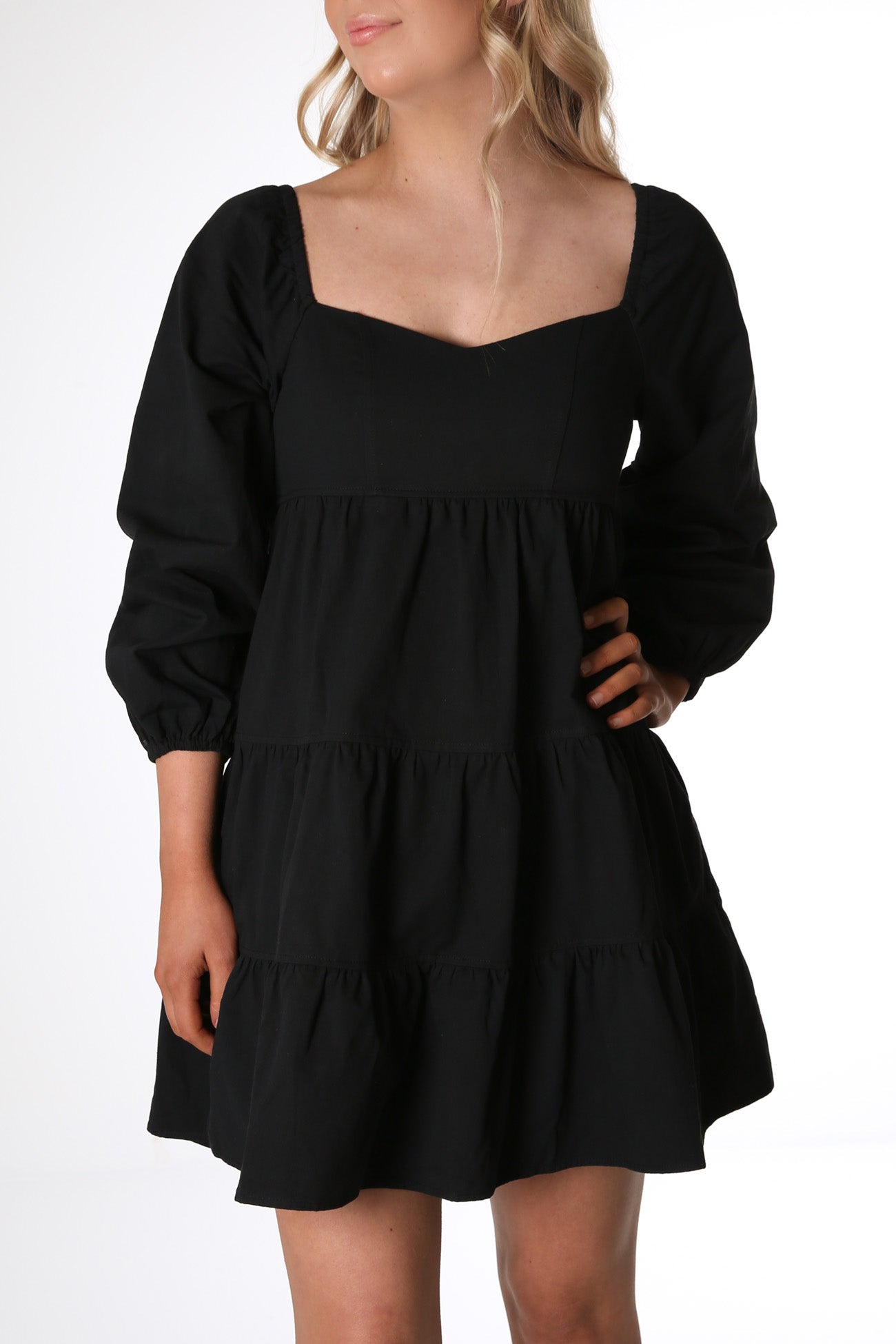 Hunter Mini Dress Black