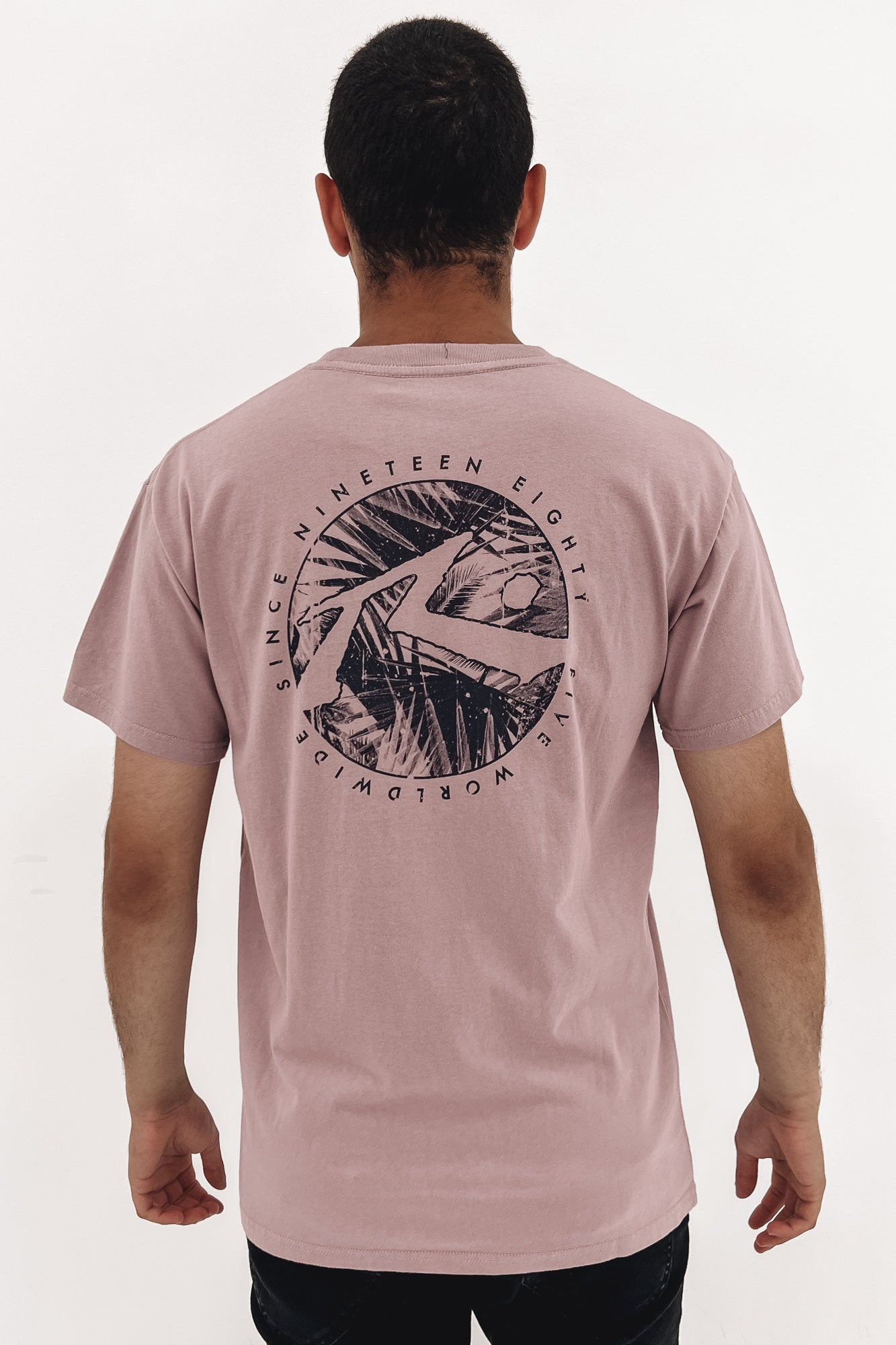 Bottle Flip Short Sleeve Tee Elderberry