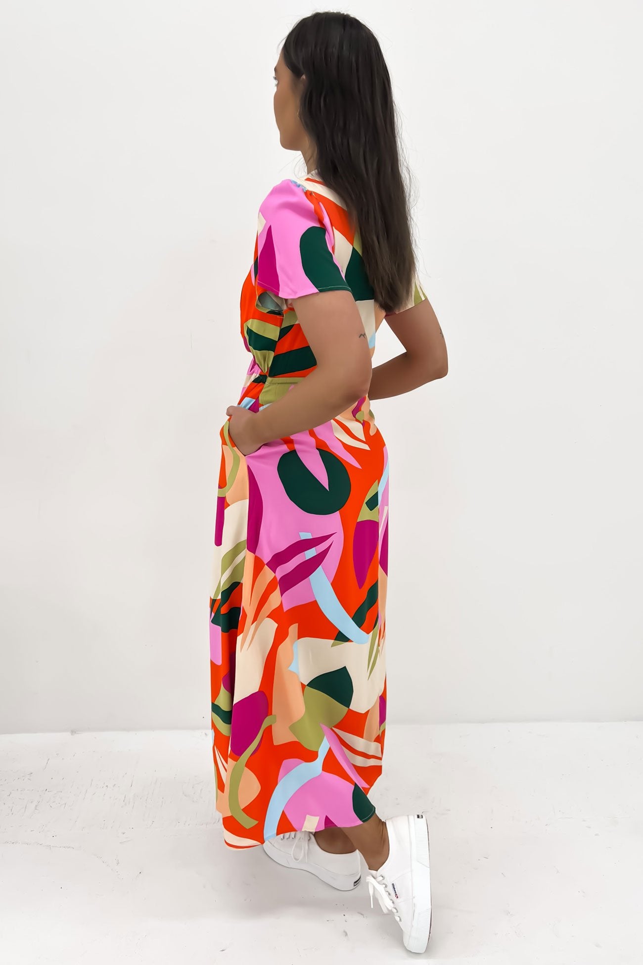Ilana Midi Dress Multi