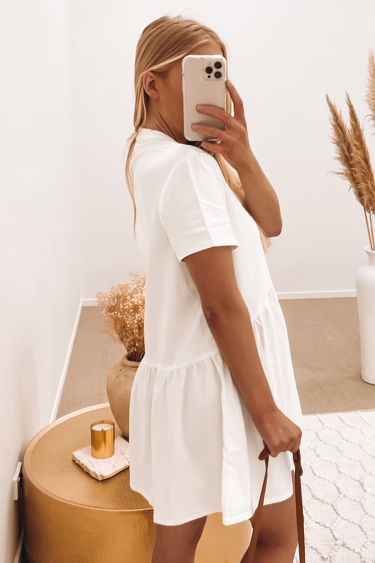 Imogen Mini Dress White