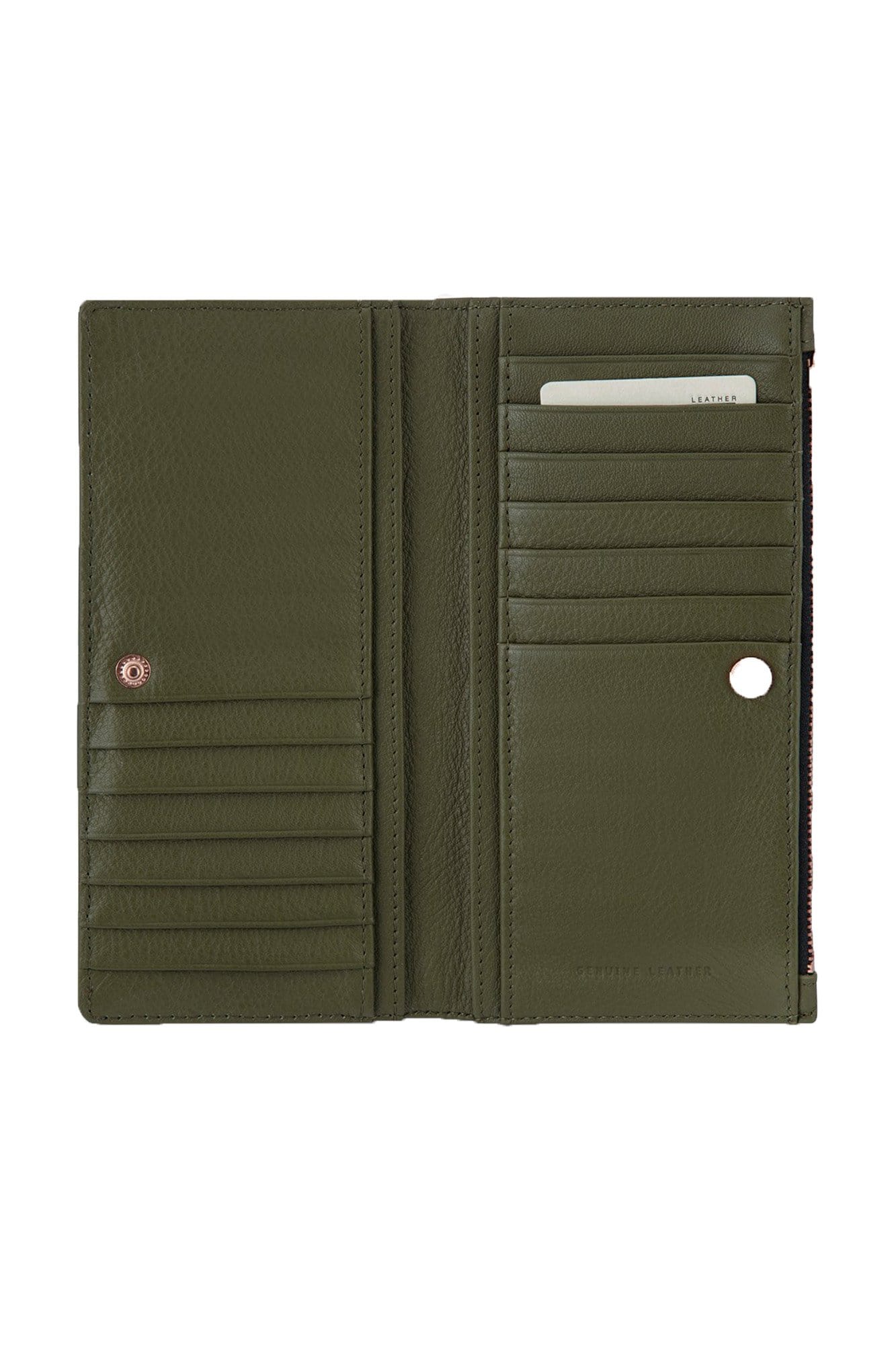 In The Beginning Wallet Khaki Status Anxiety - Jean Jail