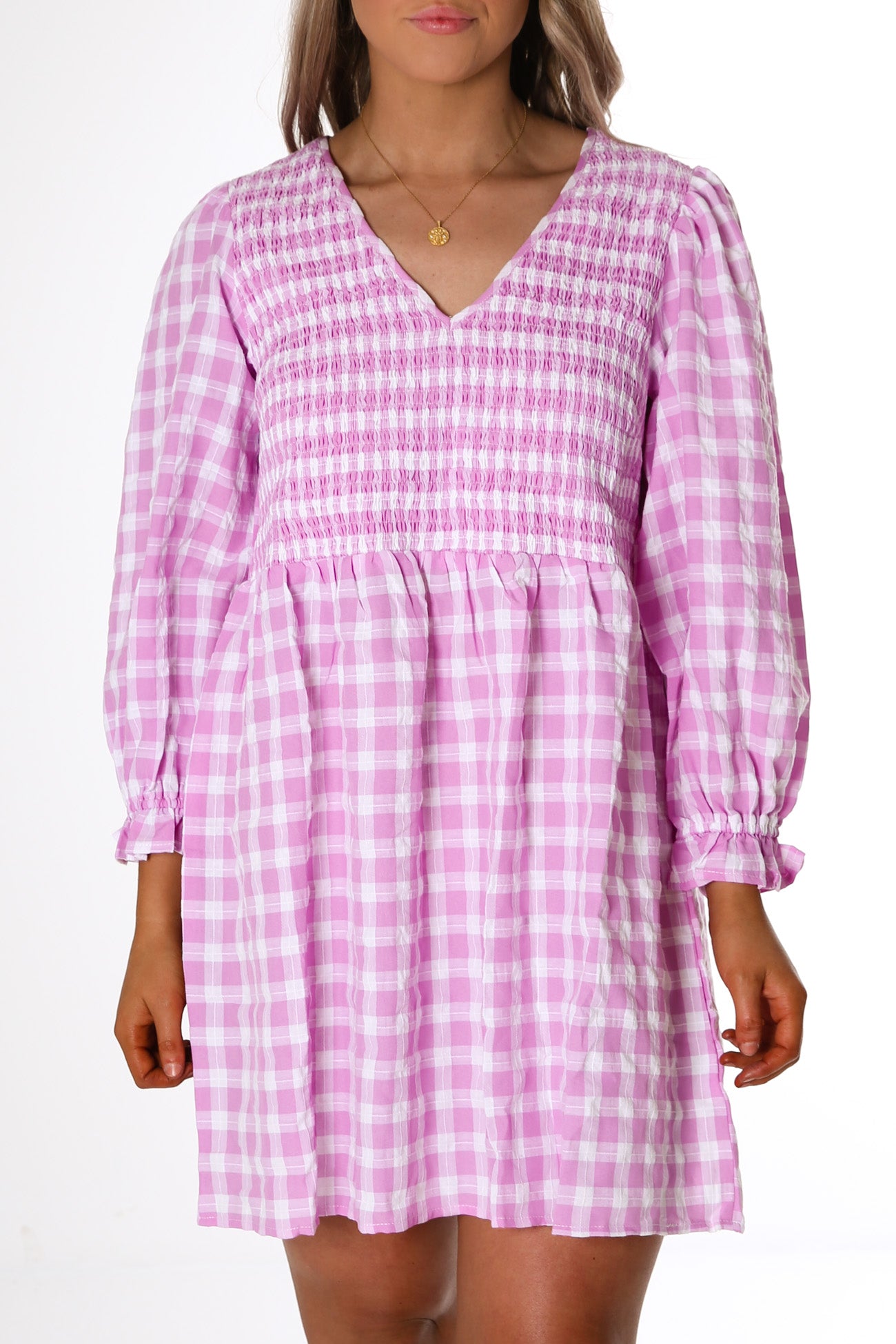 Isabel Mini Dress Lilac