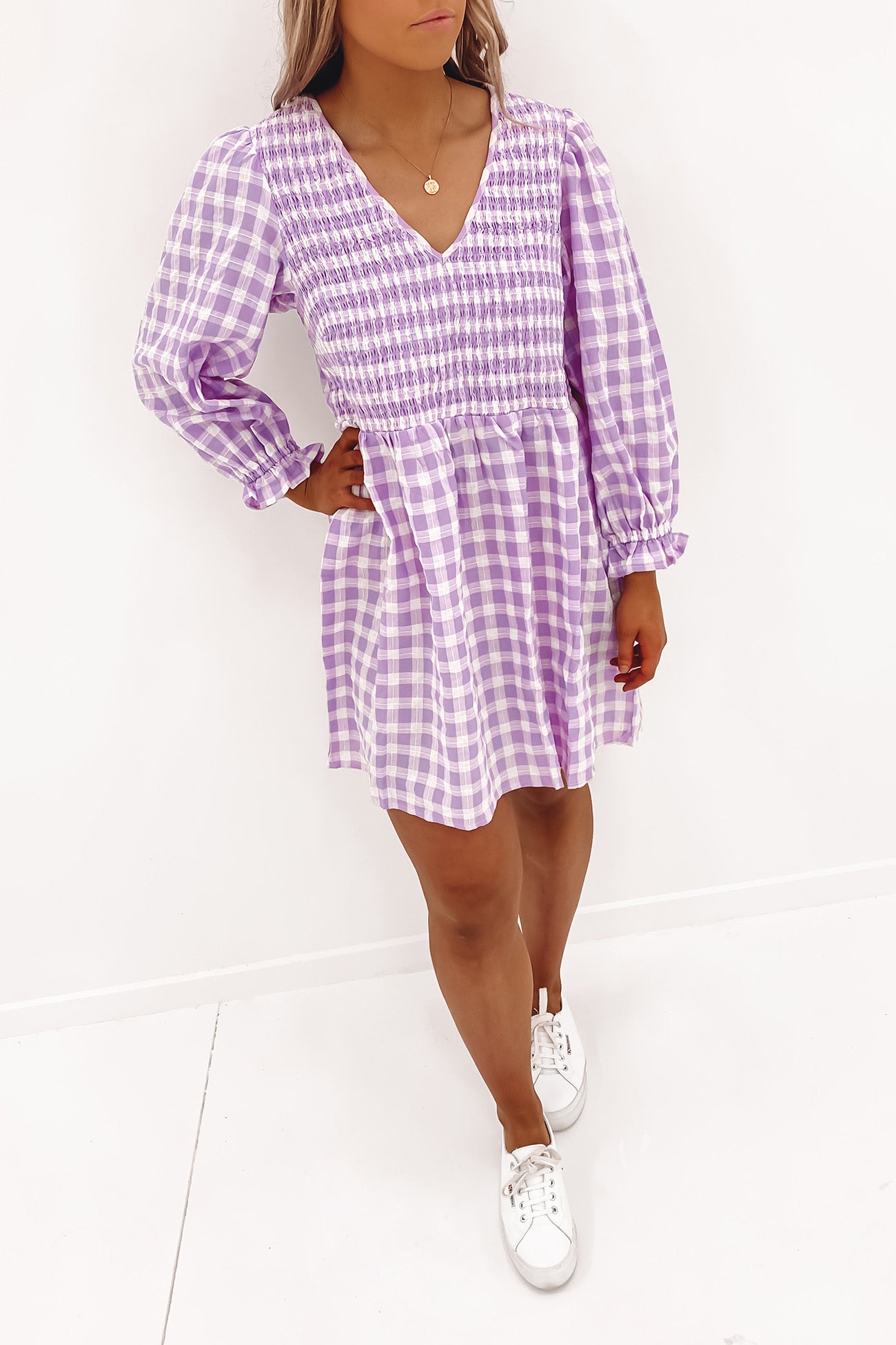 Isabel Mini Dress Lilac
